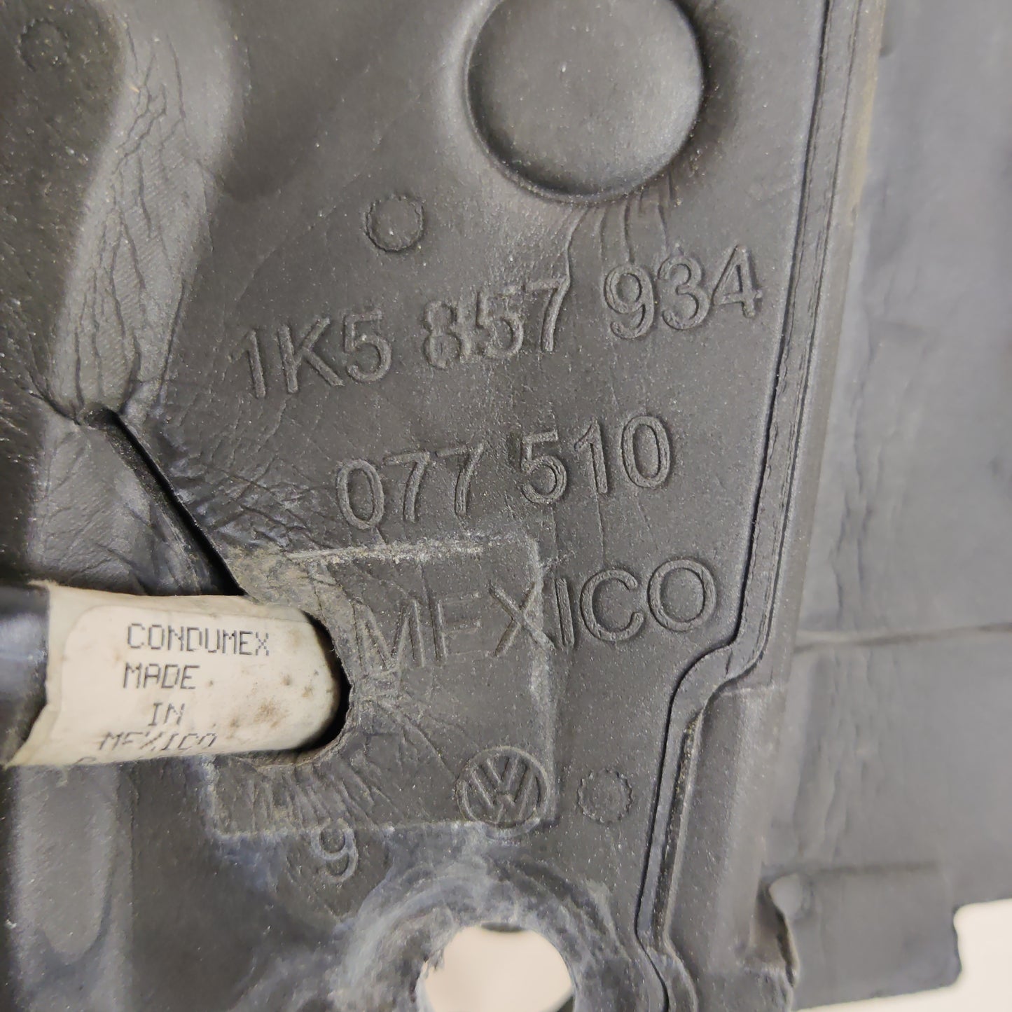 Taustapeili, sähköinen, oikea, Vw Jetta V (1K2) 77 kW Diesel, 1K5857934