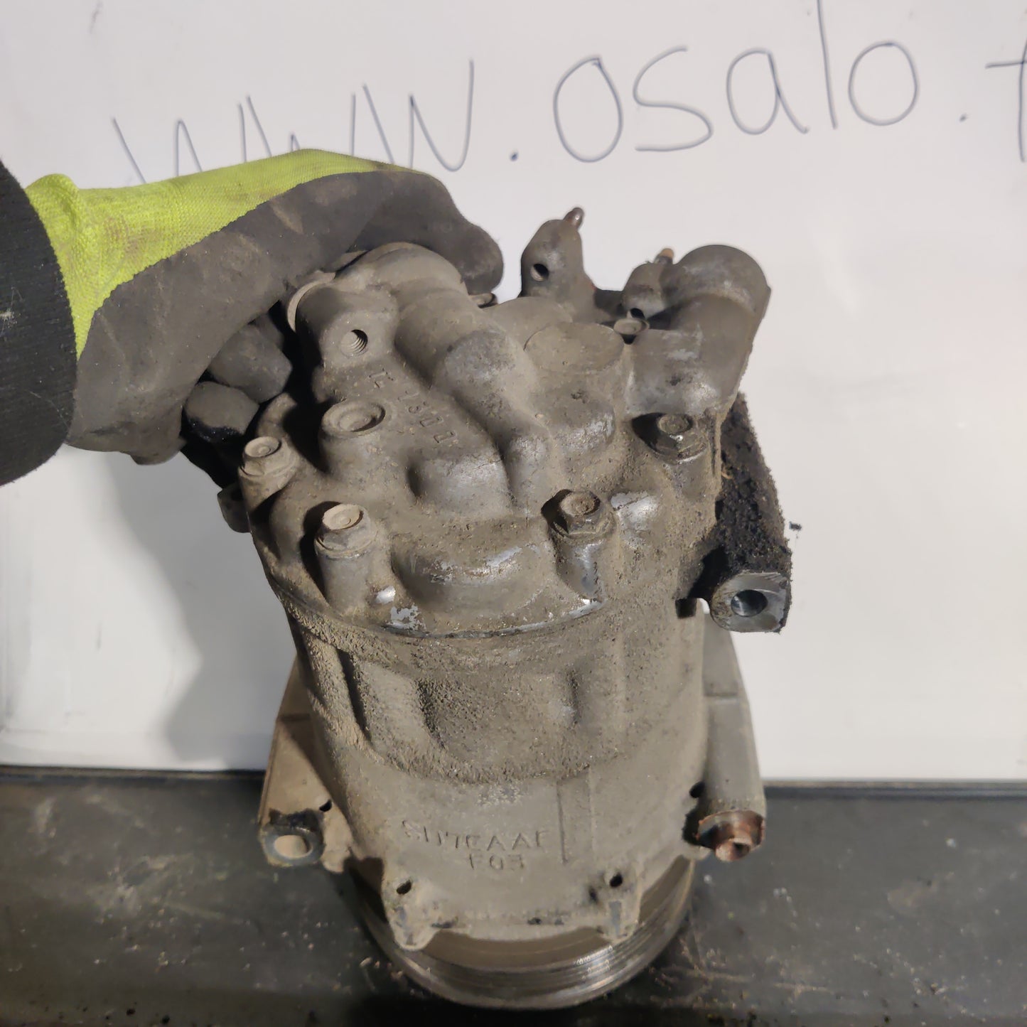 Ilmastointikompressori, Peugeot 5D 407 SW 2.0 Farmari 2005, 9656572480