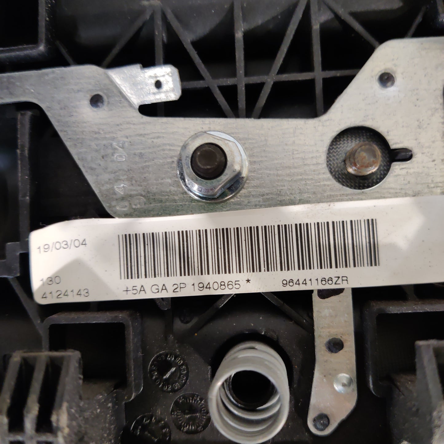 Ohjauspyörän turvatyyny, Peugeot 4D 206 HATCHBACK 1.4, 96441166ZR