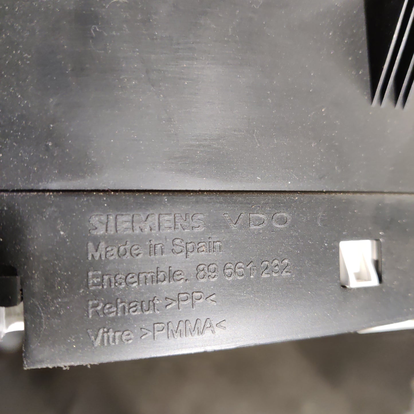 Mittaristo Täydellinen Peugeot 5D 407 SW 2.0 Farmari 2005, 9658138080