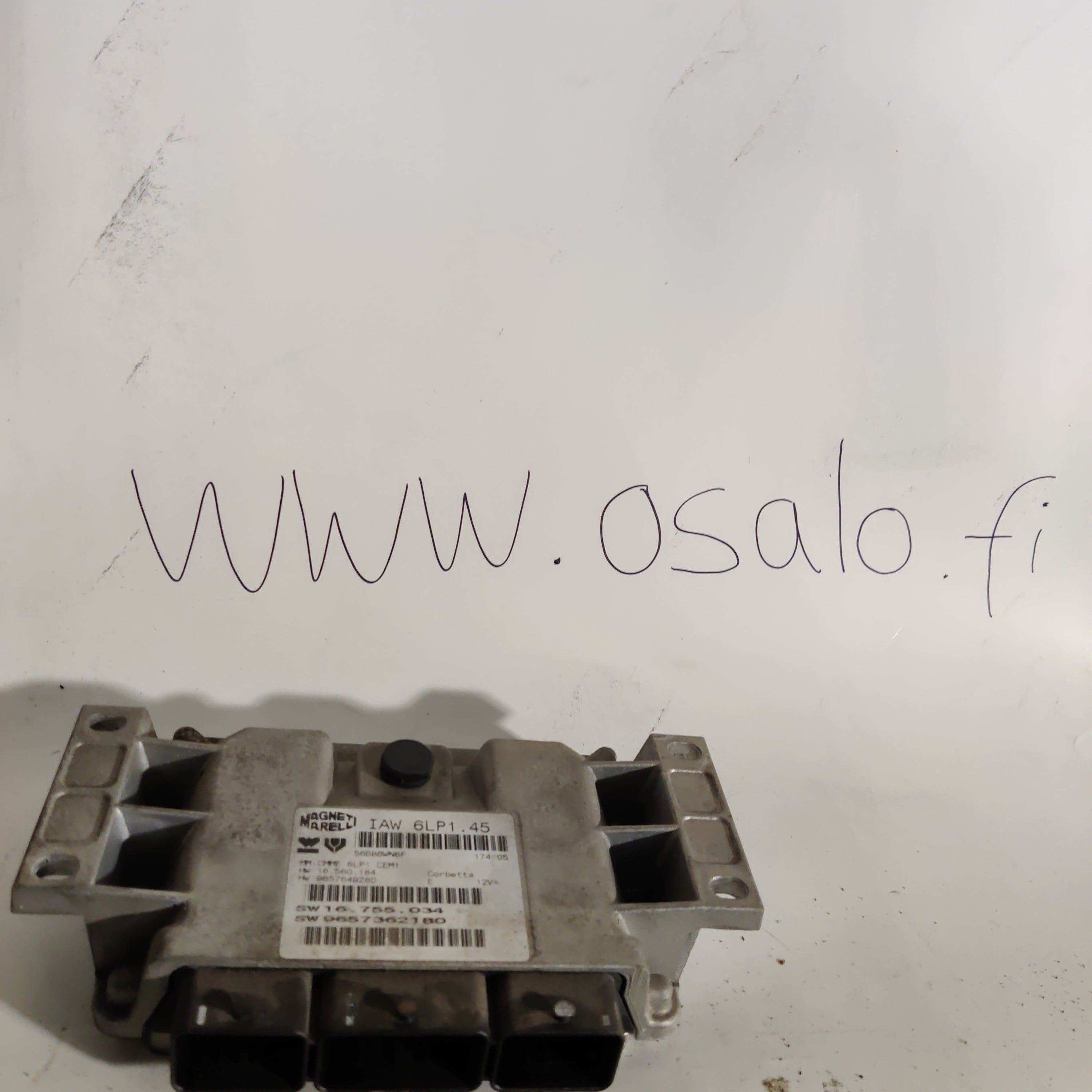 Moottoriohjainyksikkö ECU, Peugeot 5D 407 SW 2.0 Farmari 2005, 9657362180