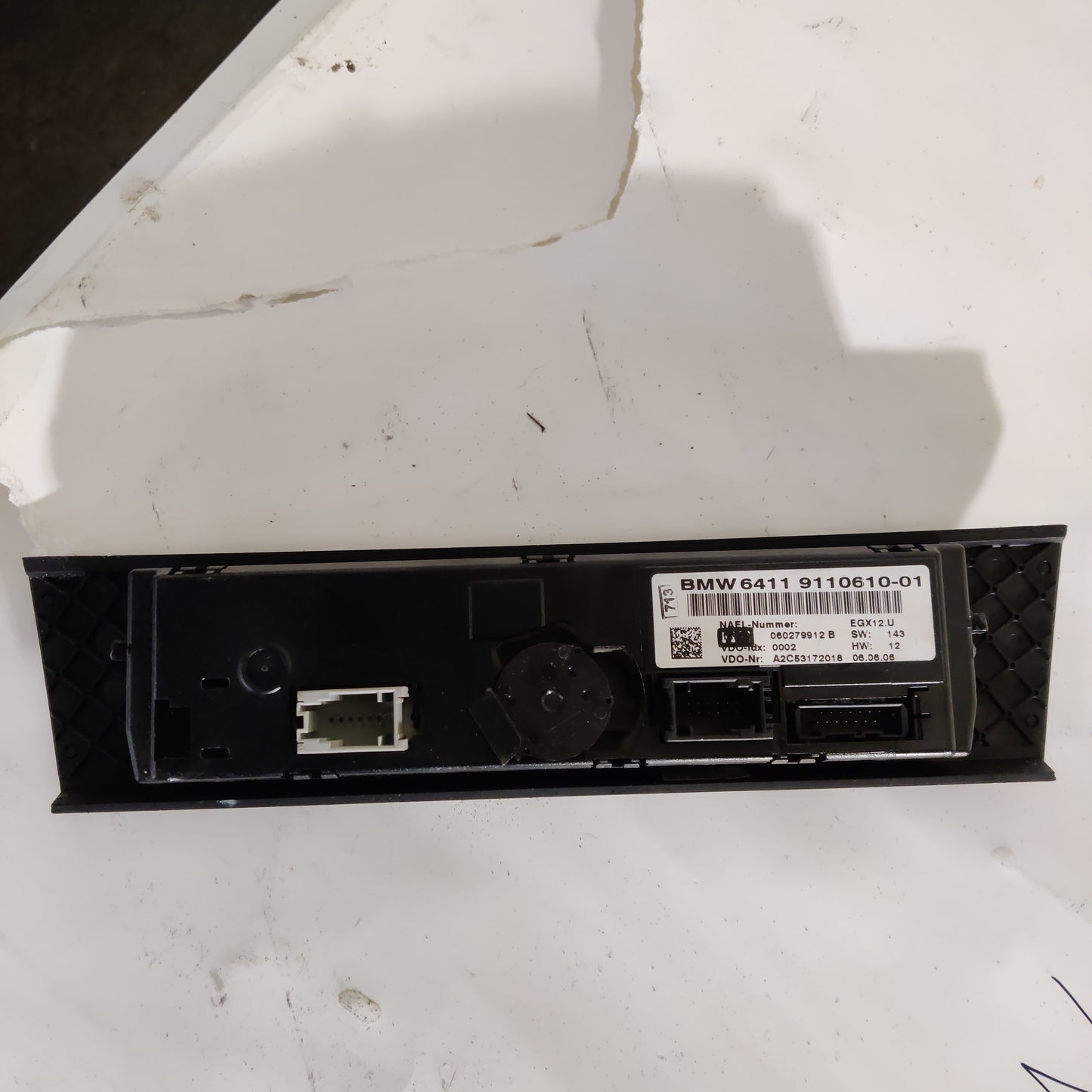 Lämmittimen säädin, BMW 3 Touring 320 D E91 2006, 6411 9110610-01