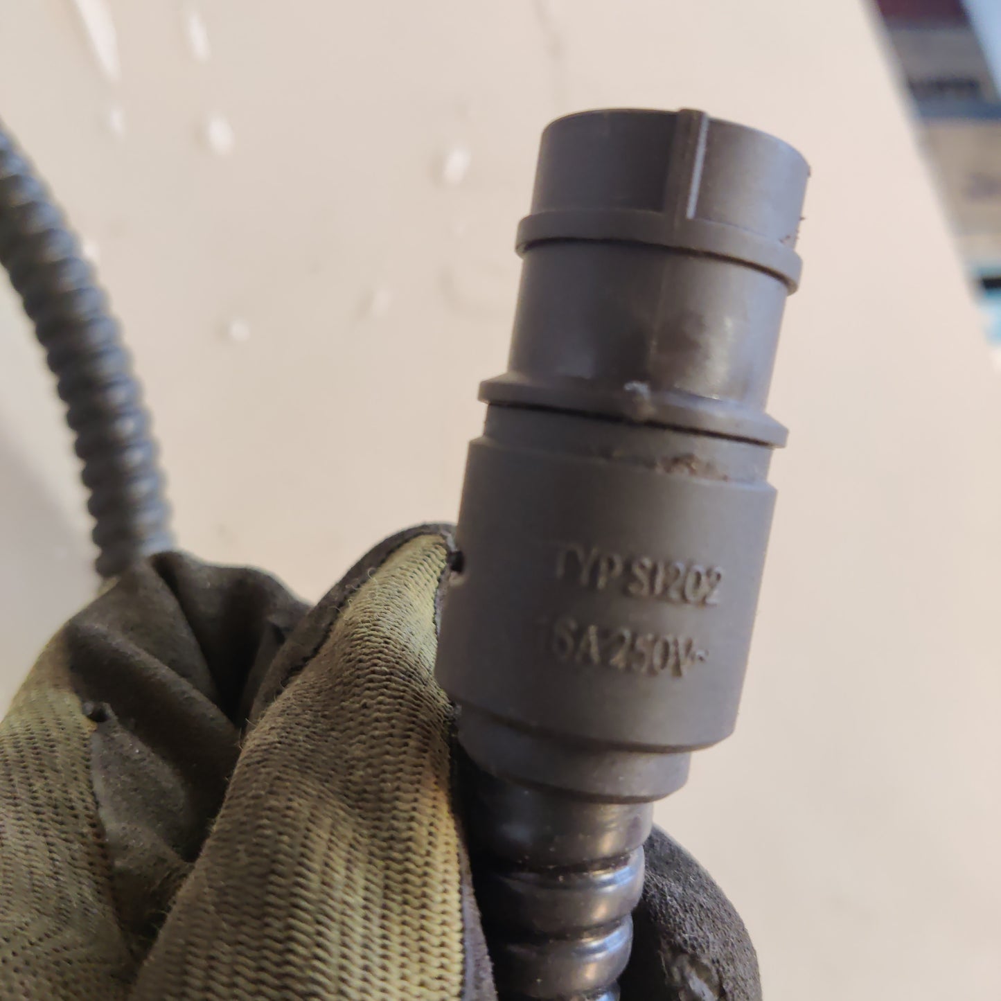 Calix jatkokaapeli 16A 250V 1 m, SI 202 CX 1762110 KÄYTETTY