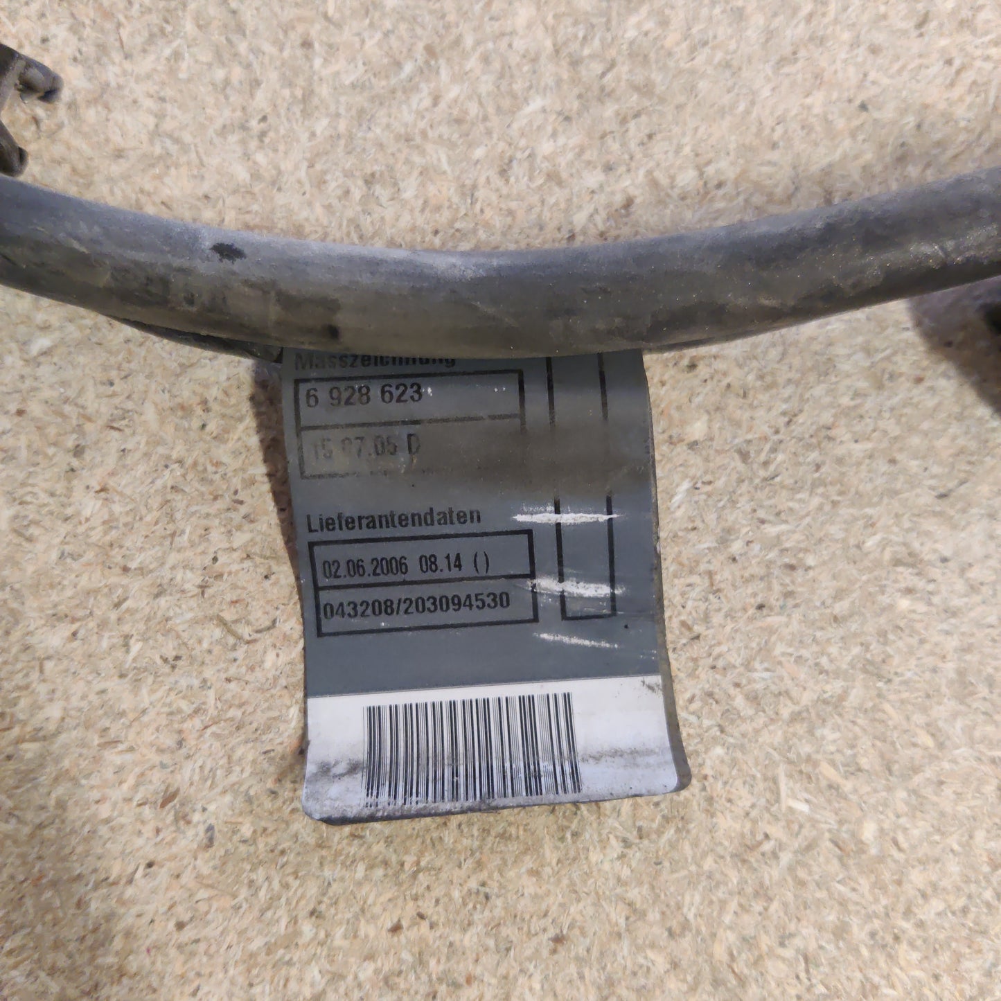 Ajovalojen pesimen johtosarja BMW 3 Touring 320 D E91 2006, 6928623