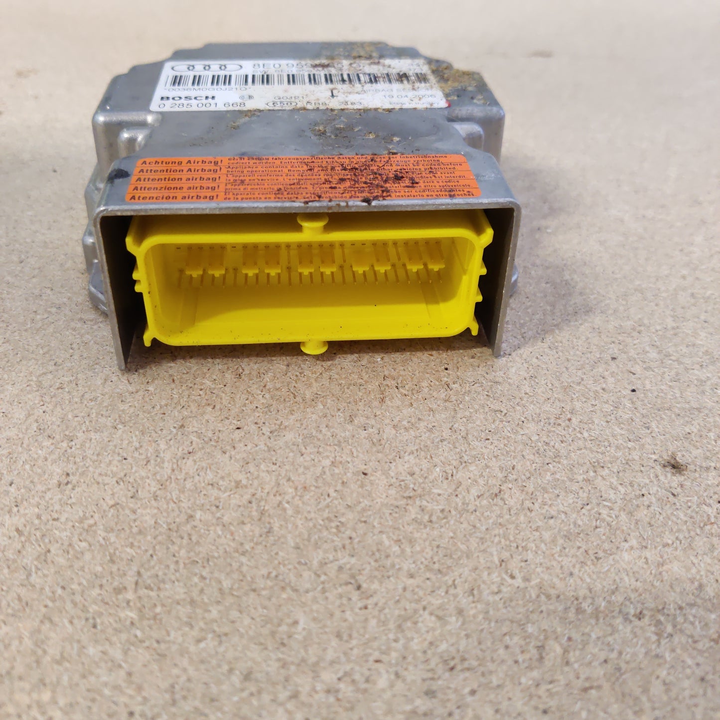 Airbag ohjausyksikkö Audi A4 B7 Avant 2.0 2007, 8E0959655G