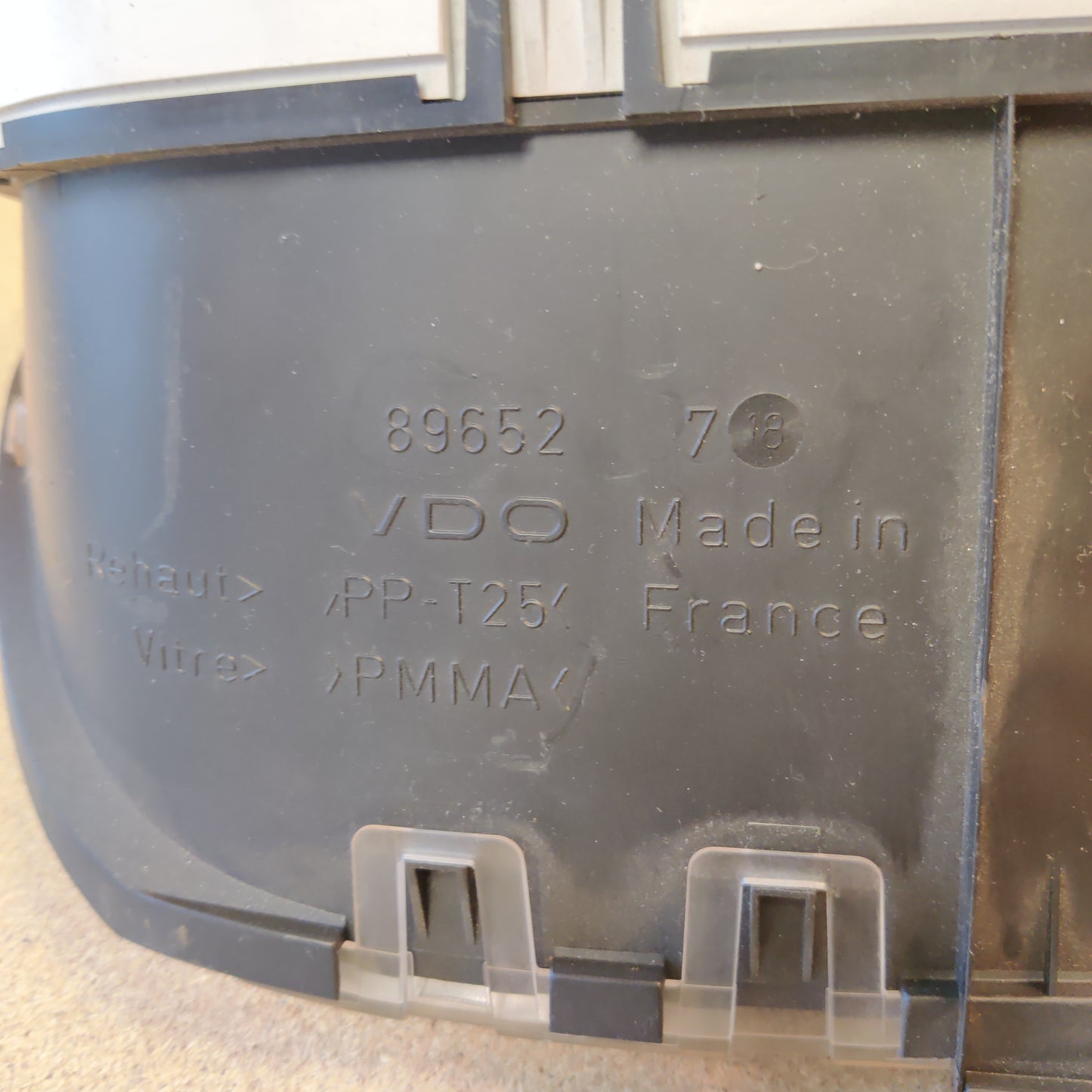 Mittaristo Peugeot 306 2000, 9636738680