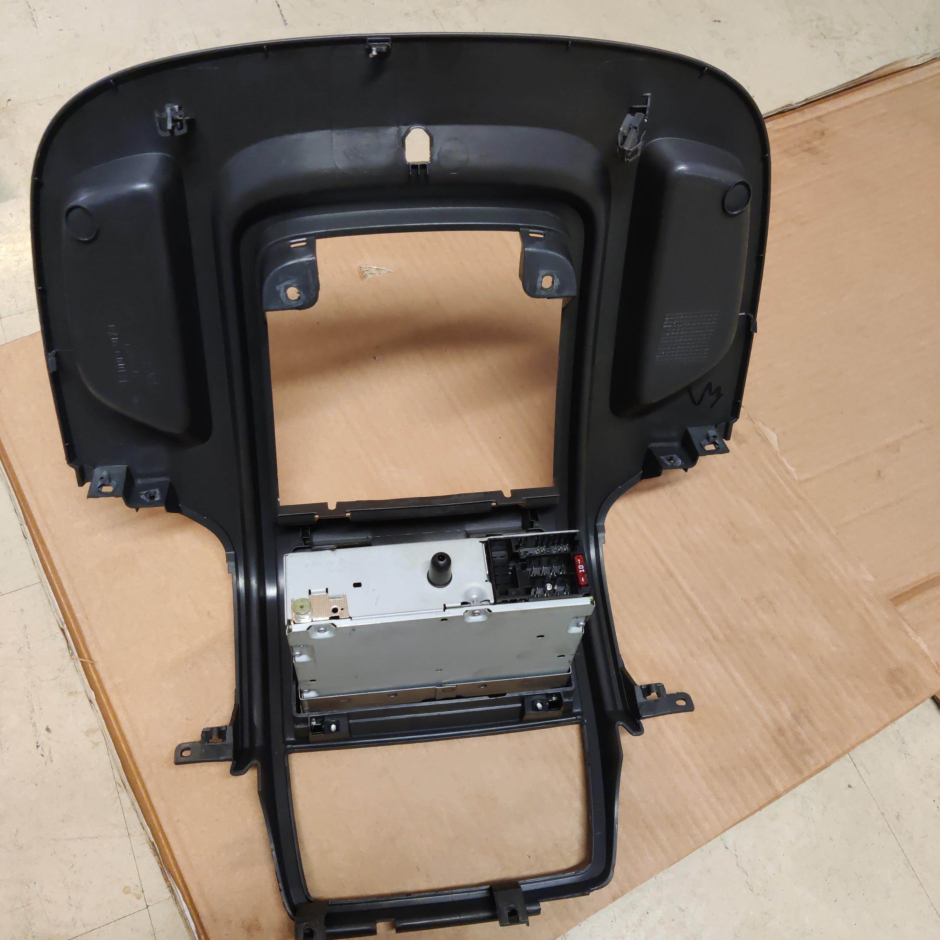 Radio ja kehys Citroen Jumper II Bussi 2.2 HDi 100 2010, 7648582316, 7355109990