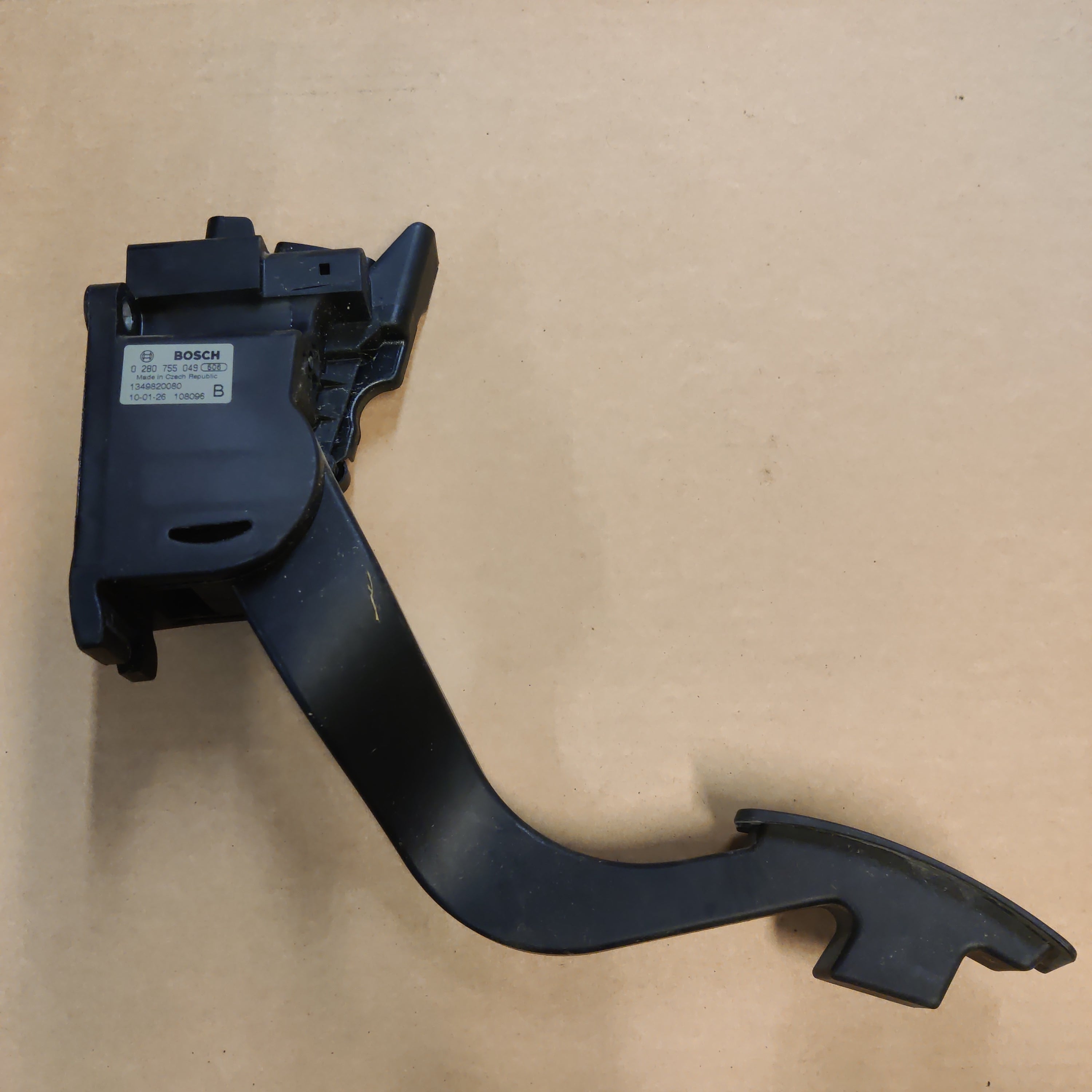 Kaasupoljin Bosch Citroen Jumper II Bussi 2.2 HDi 100 2010, 0280755049
