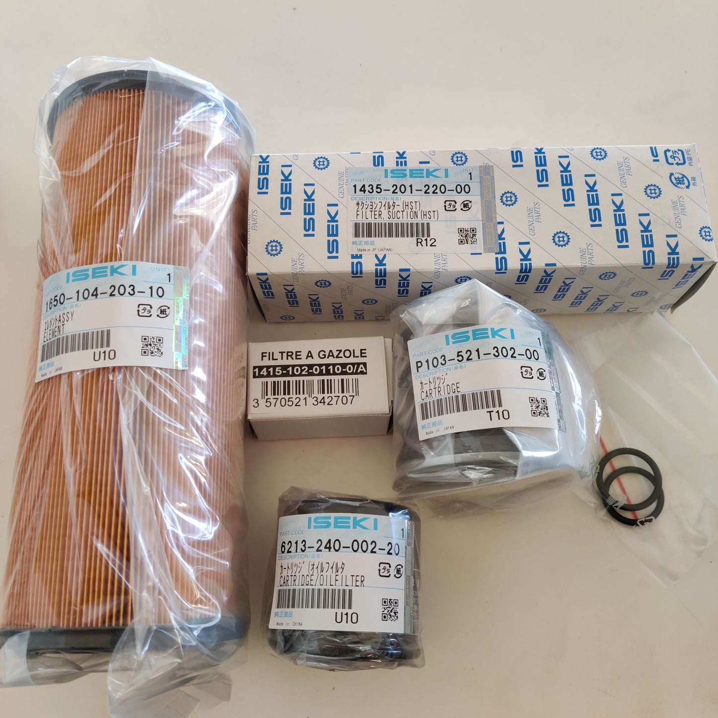 Huolto suodatinpaketti ISEKI SF230