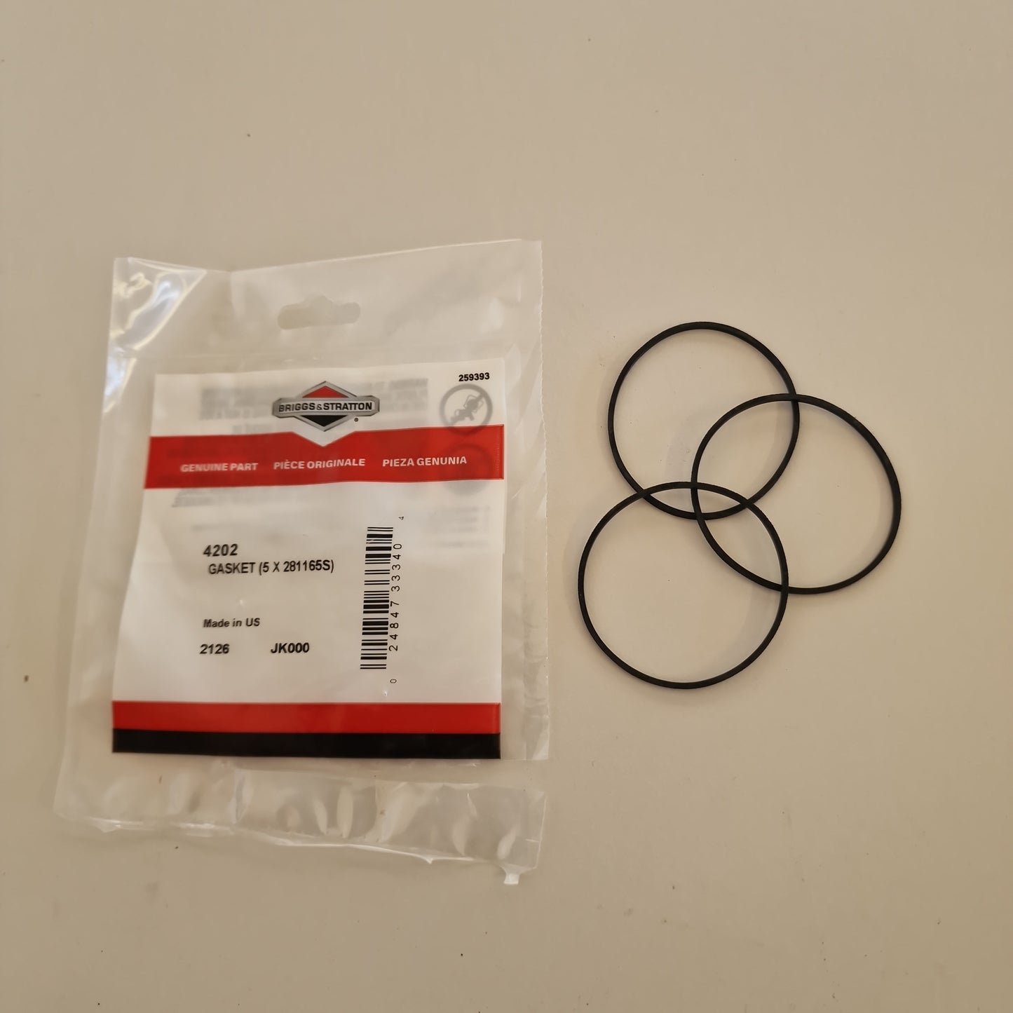 Tiiviste 1 kpl 281165S