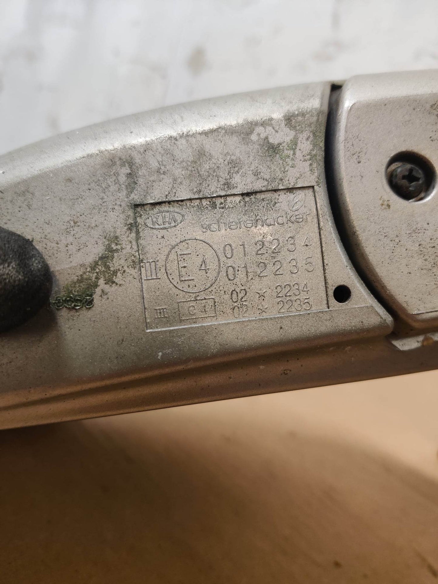 Peruutuspeili, oikea sähköinen, Kia Cerato I Viistoperä 1.6 2005, 012234