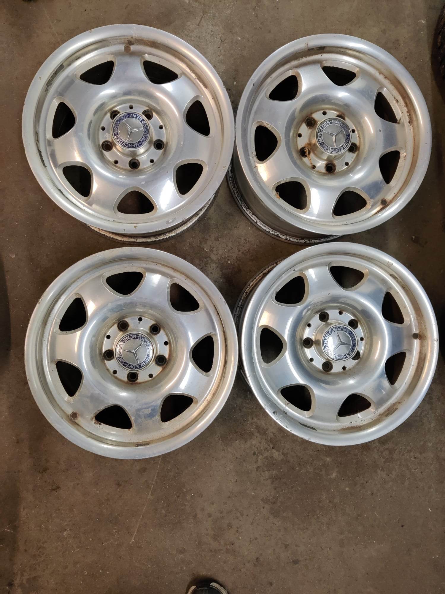 Vannesarja Mercedes-Benz SLK R170, 5x112 7x15 ET37, A1704010002 KÄYTETTY