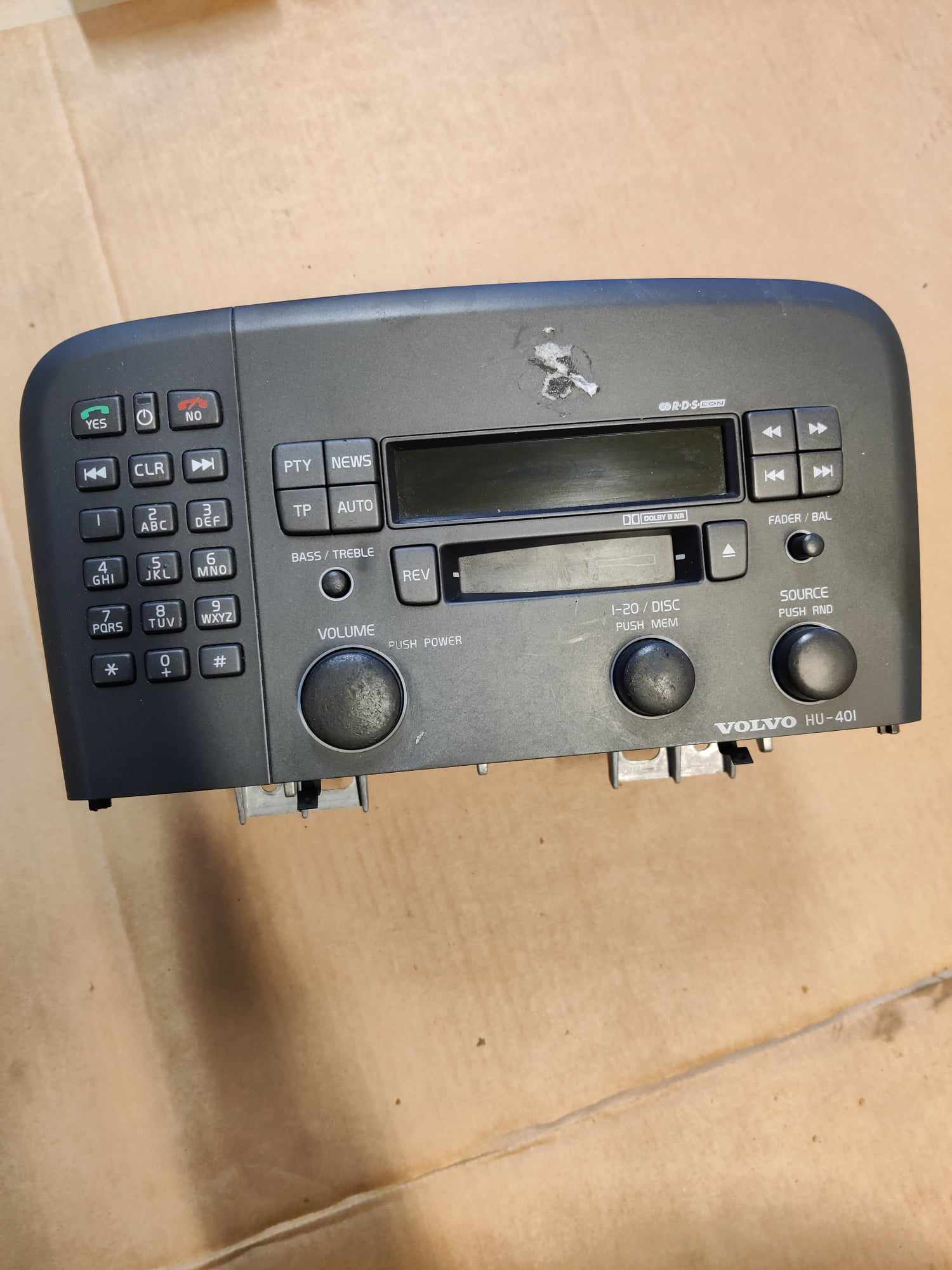 Radio/CD / DVD/ GPS-pääyksikkö Volvo S80 I (184) 2.4 1999, 9491217, 9496562-1