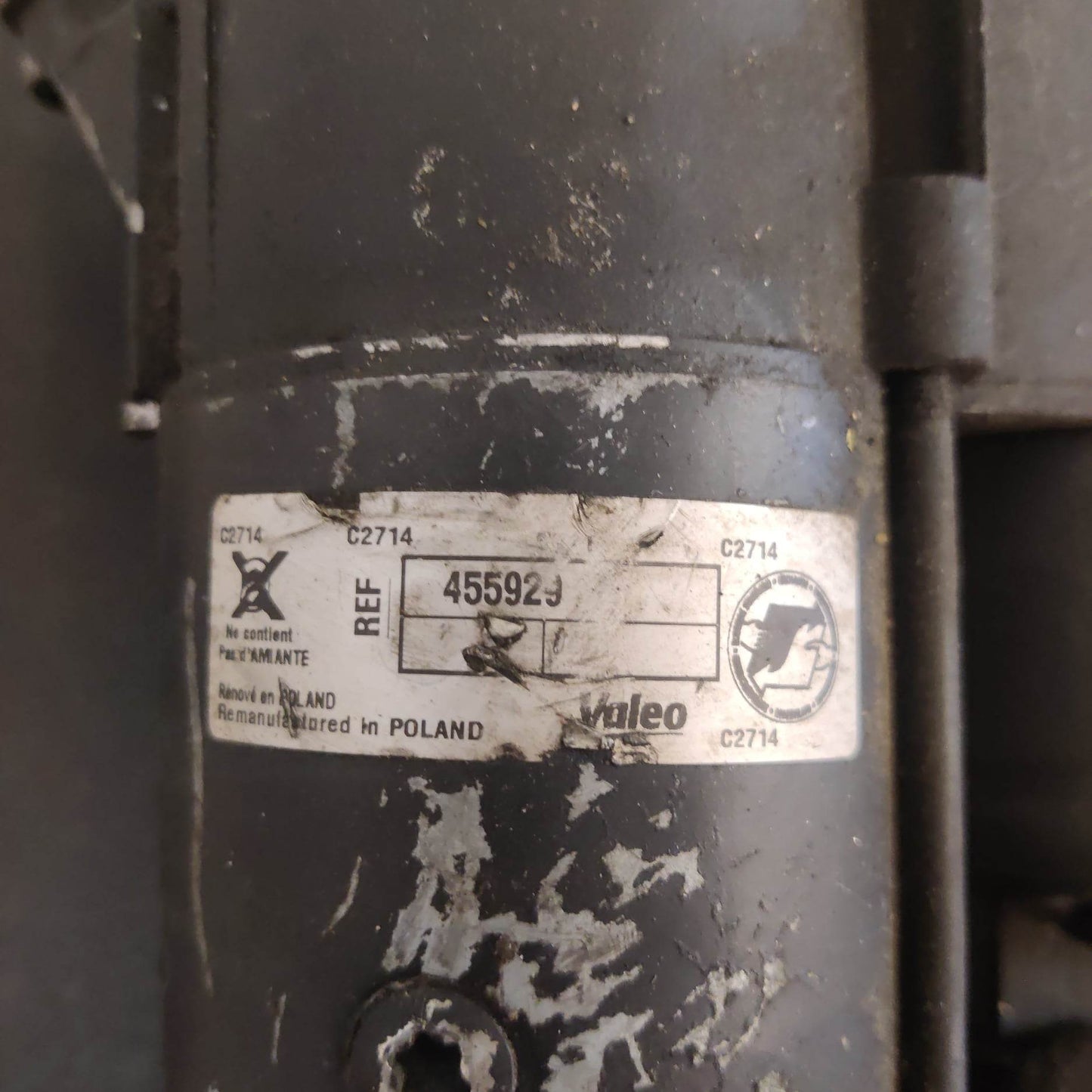 Käynnistinmoottori / startti PEUGEOT EXPERT Umpikori (222) 2.0 HDI, 455929, C188081R