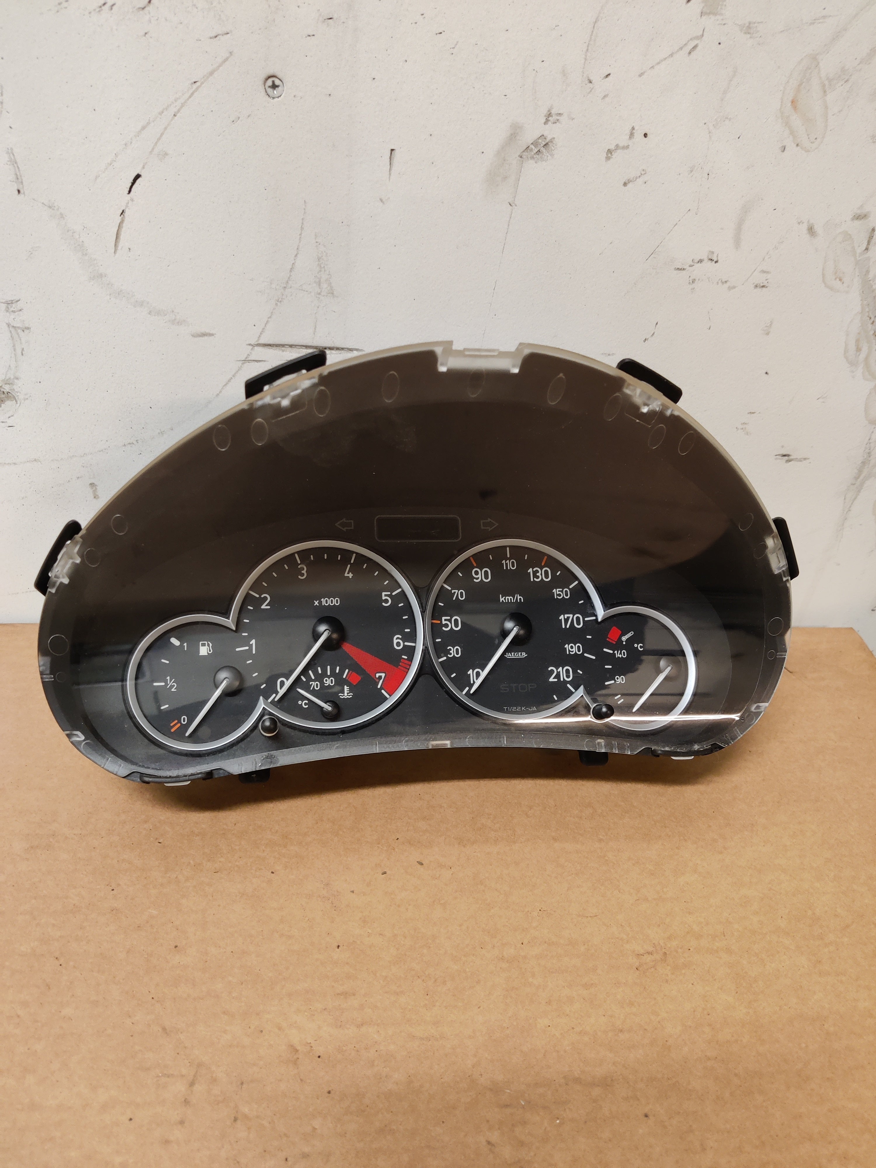 Mittaristo täydellinen Peugeot 206 Viistoperä 1.6 16V 2003, 9648838680