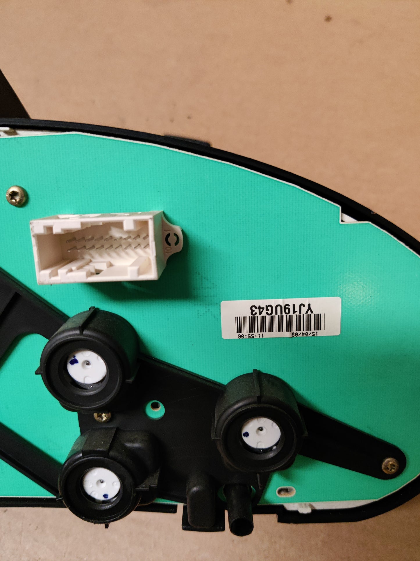 Mittaristo täydellinen Peugeot 206 Viistoperä 1.6 16V 2003, 9648838680