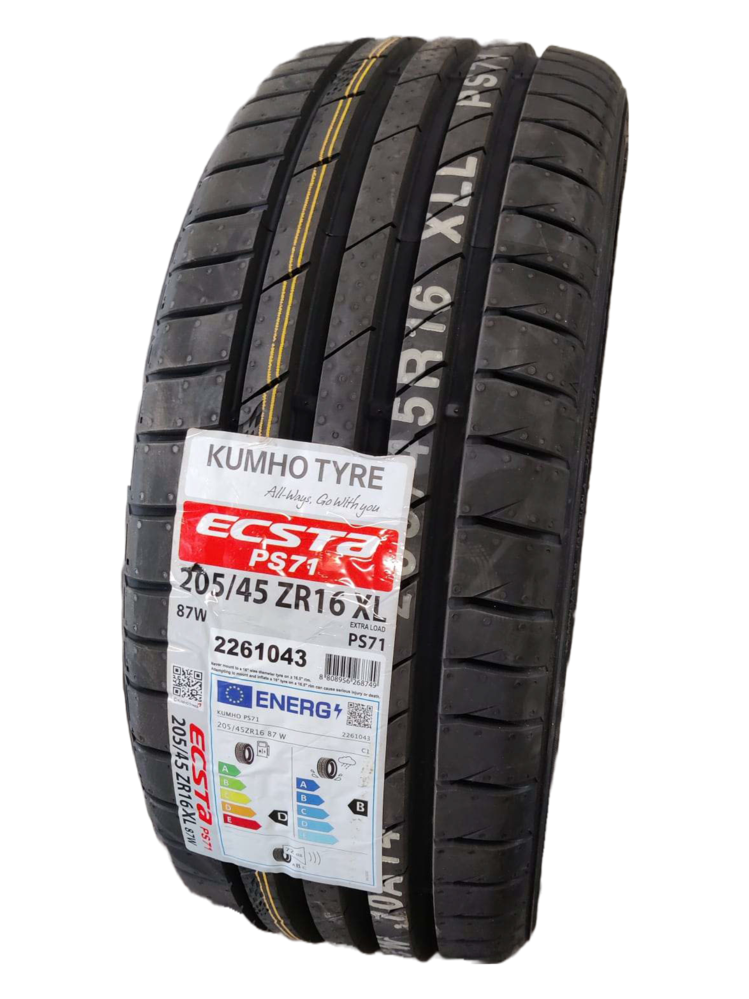 ECSTA PS71 205/45 R16 87W XL-