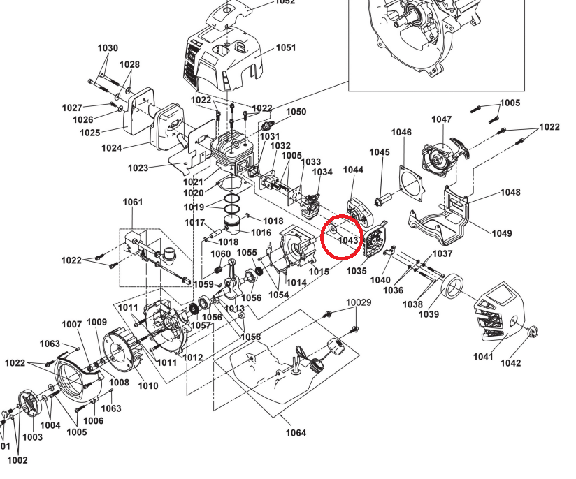 Aluslevy Ryobi RBC42FSBO, 5131037245 1 KPL
