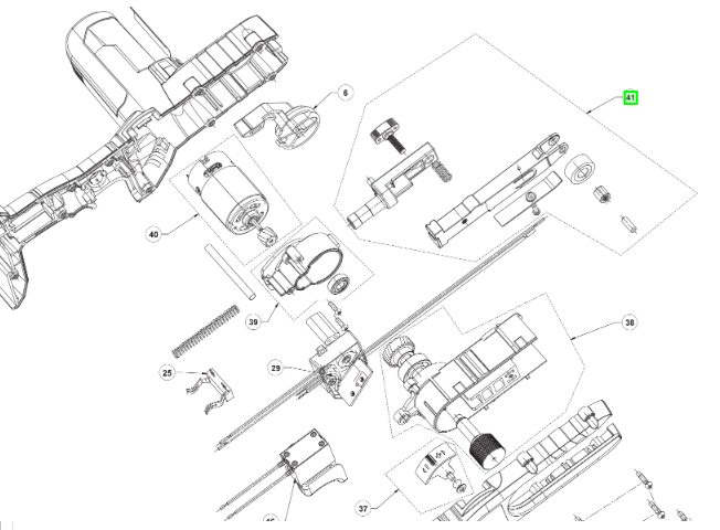 Planet wheel Ryobi nauhahiomakone R18PF, 5131042248