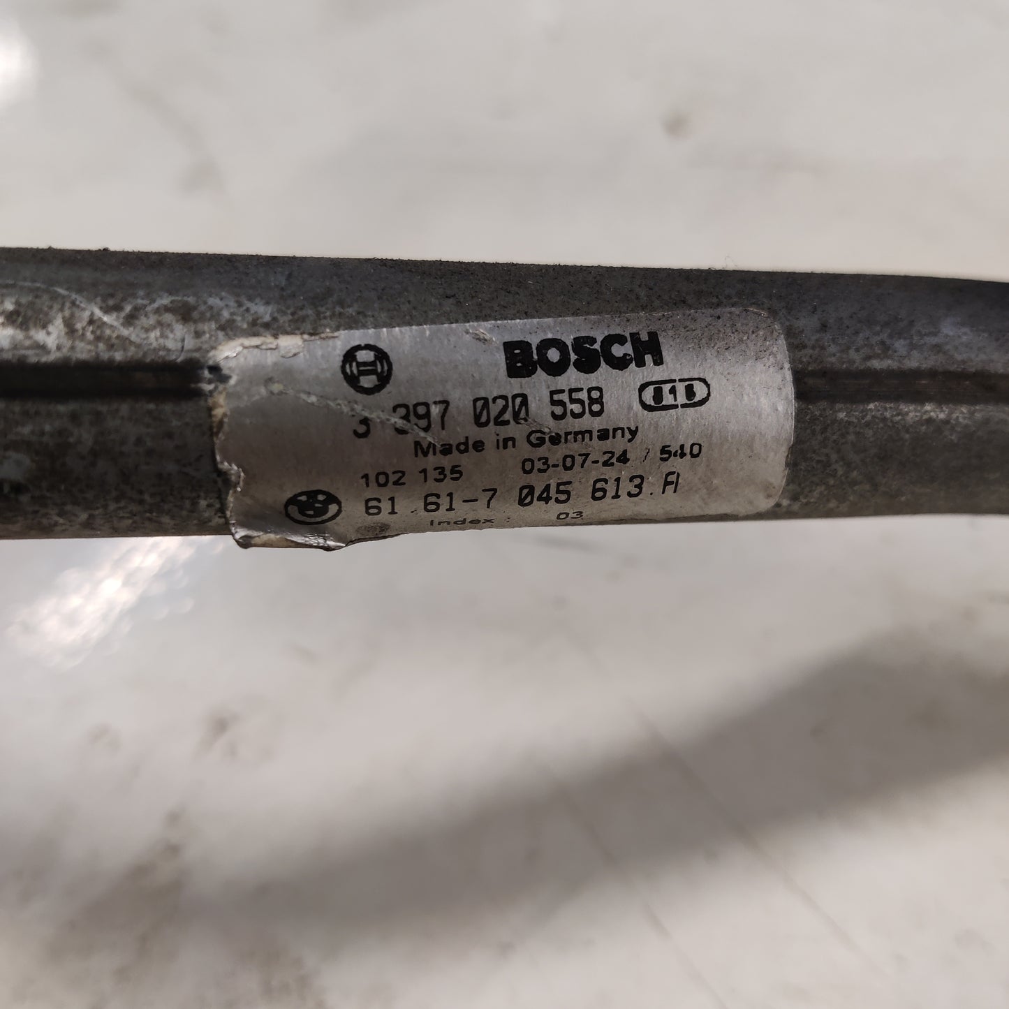 Tuulilasin pyyhkimen mekanismi BMW 3 Touring 320 D E91 2006, 3397020558