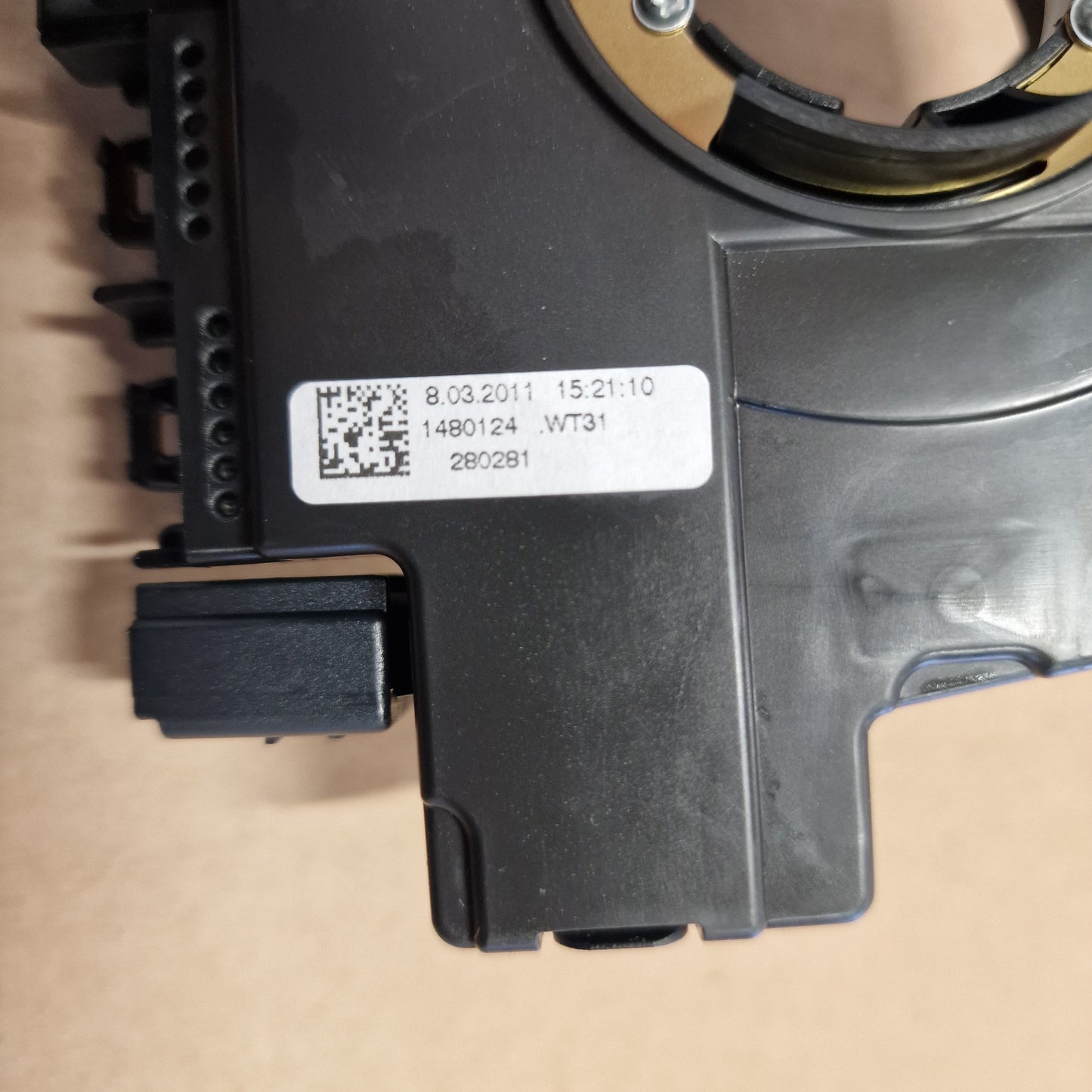 Airbagin kosketinrulla, Volkswagen Passat B7 Variant 365 1.6 TDI diesel 2011, 5K0953569 AE