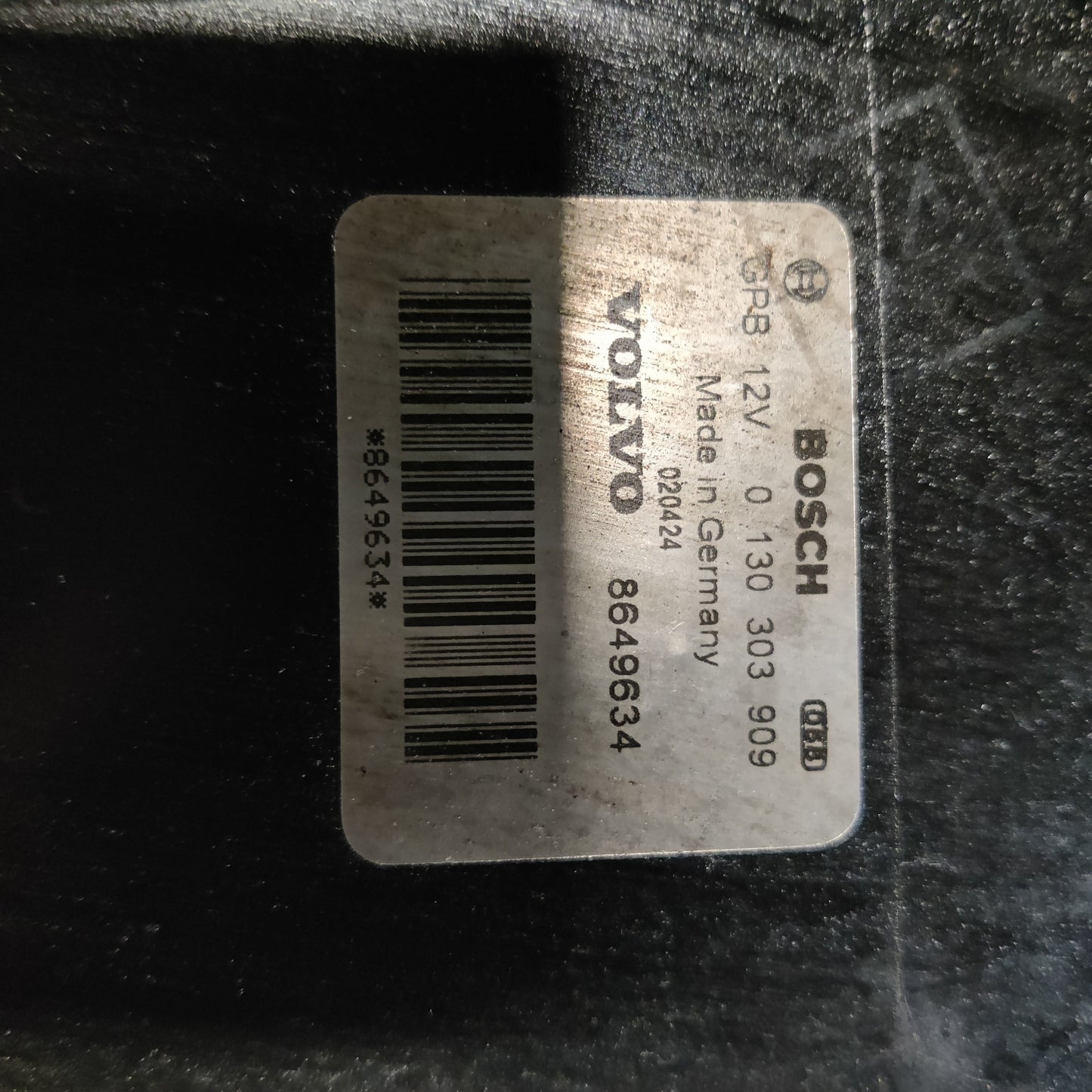 Jäähdyttimen tuuletin VOLVO S60 I (384) D5 2002 Diesel 8649634