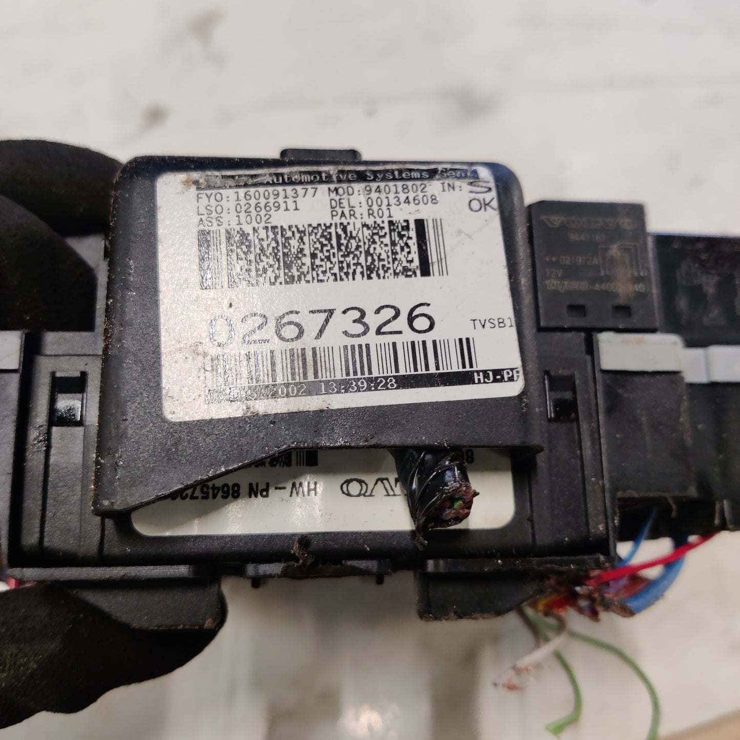 Sulakerasia takakontista VOLVO S60 I (384) D5 2002 Diesel 9401802