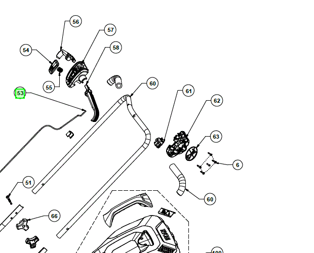 Jousi, Ryobi OLM1833B, RLM18, RLM36, 5131040206