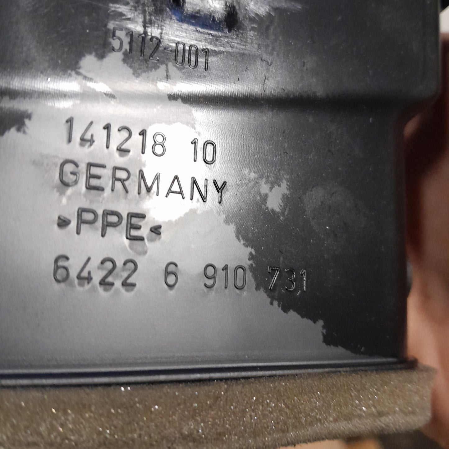 Kojelaudan koristeet BMW 5 E61 520D Farmari 2008