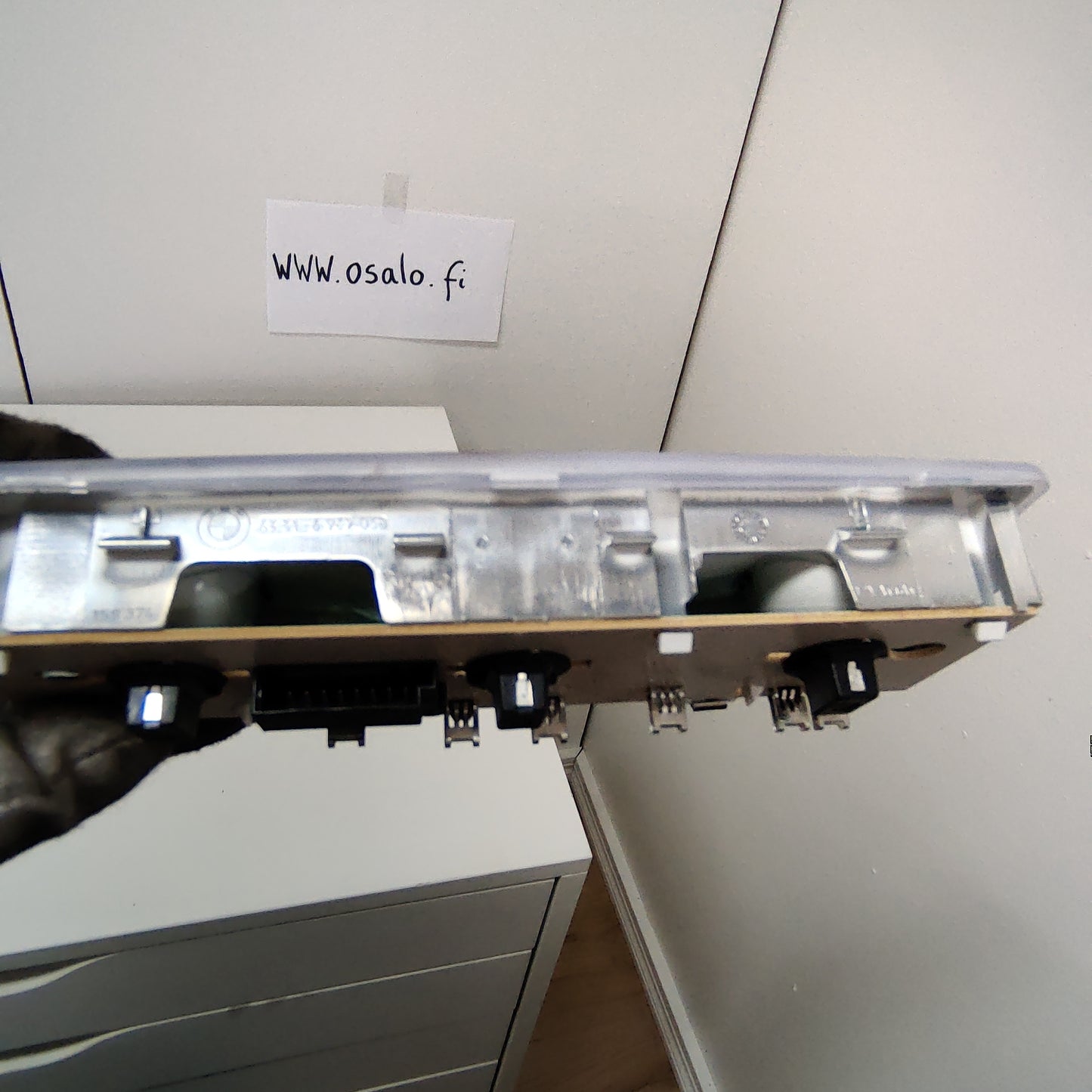 Sisävalo, etu BMW 5 E61 520D Farmari 2008, 63.31-6962058