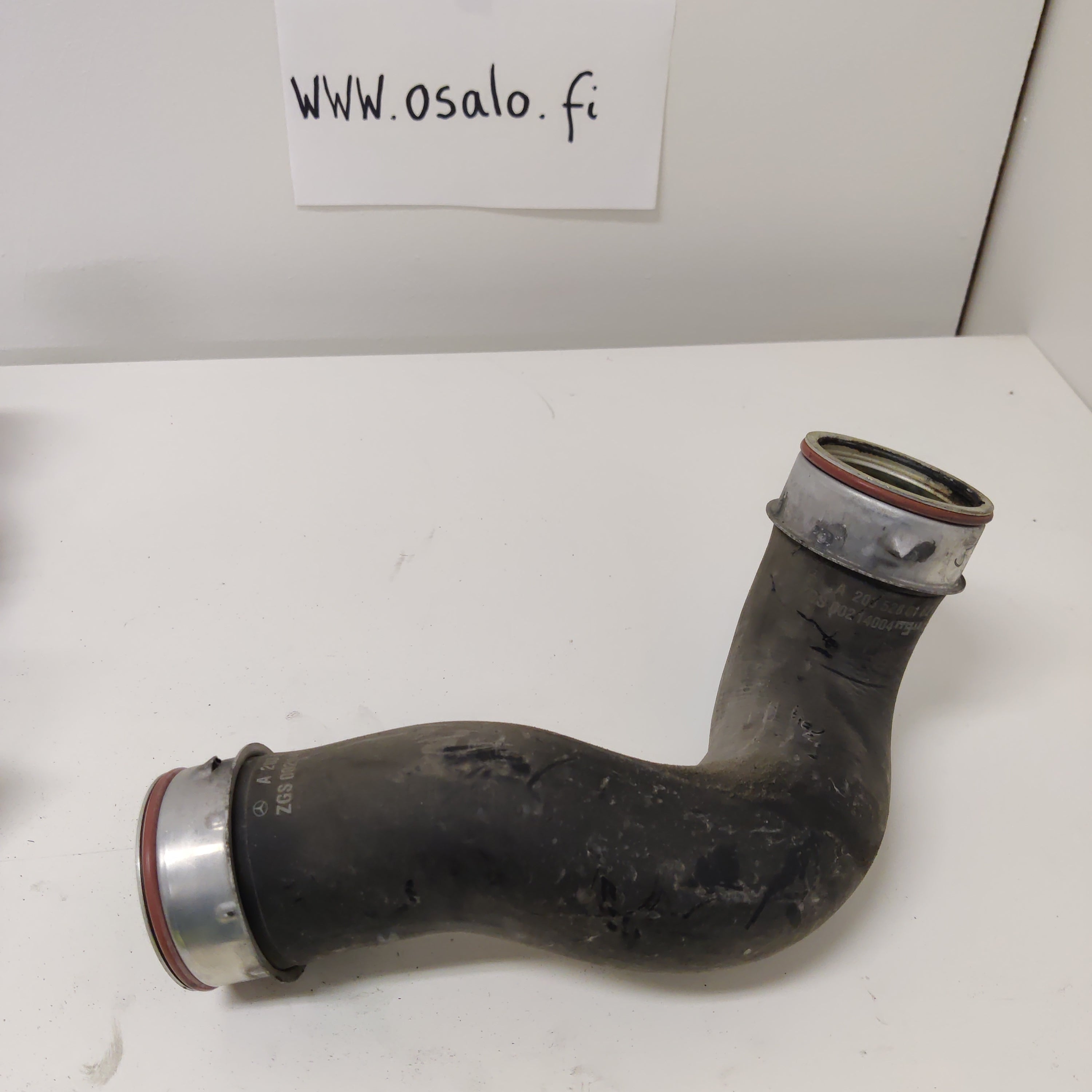 Välijäähdytin/Intercoolerin putki, MB C-CLASS W203 2000, A2035280182