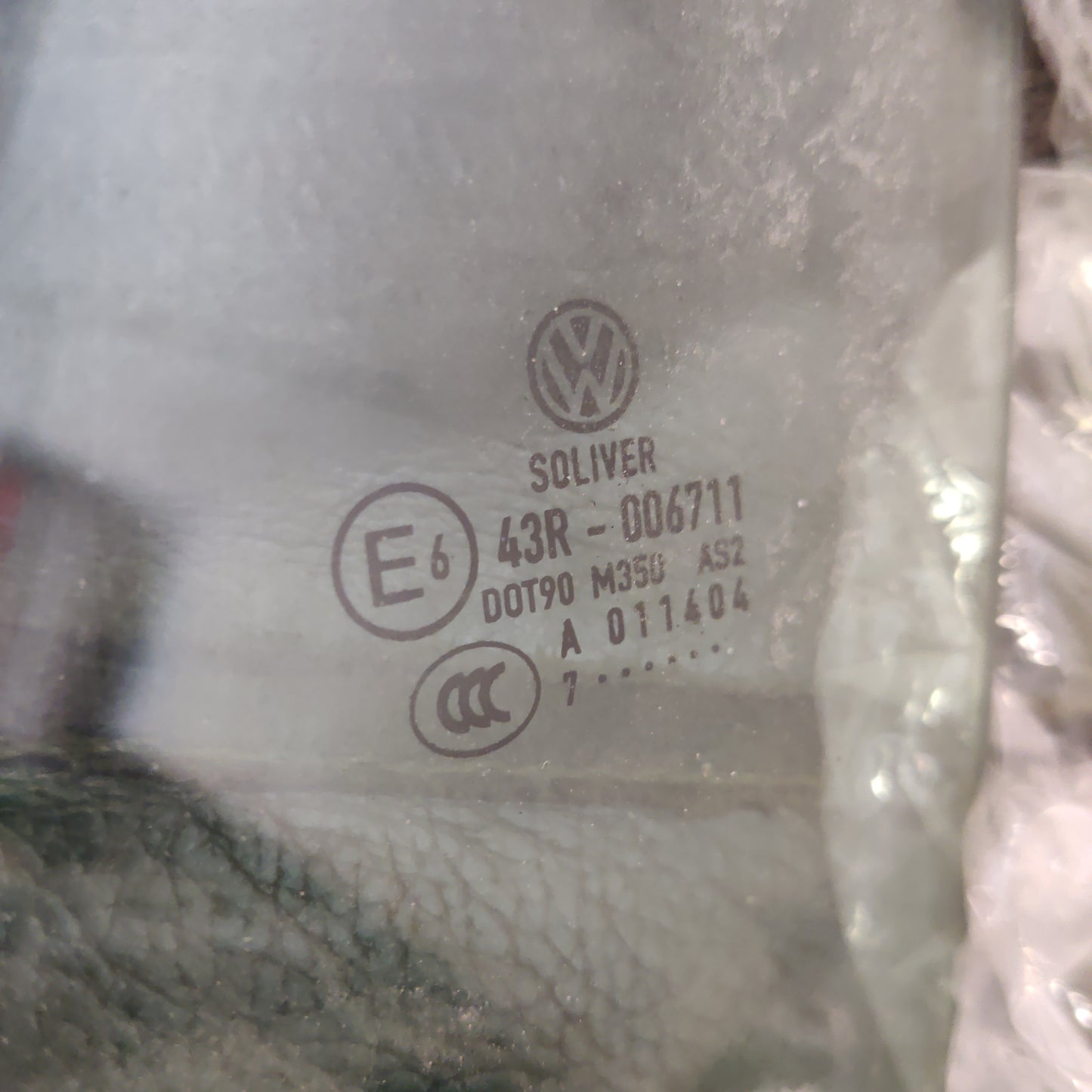 Oven ikkunalasi, taka, vasen Vw Passat 2.0 TDI Farmari 2008, 43R-006711