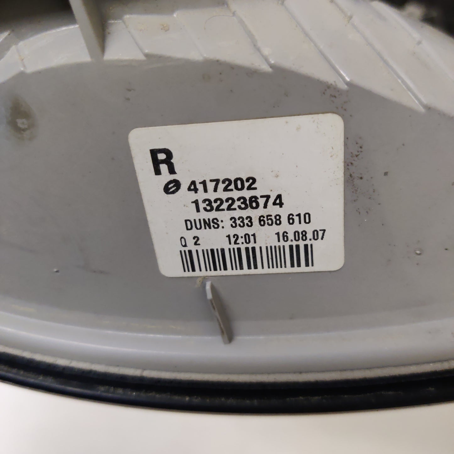 Takavalo, oikea, Opel Astra Station Wagon 1.6 Farmari 2008, 13223674, 417202