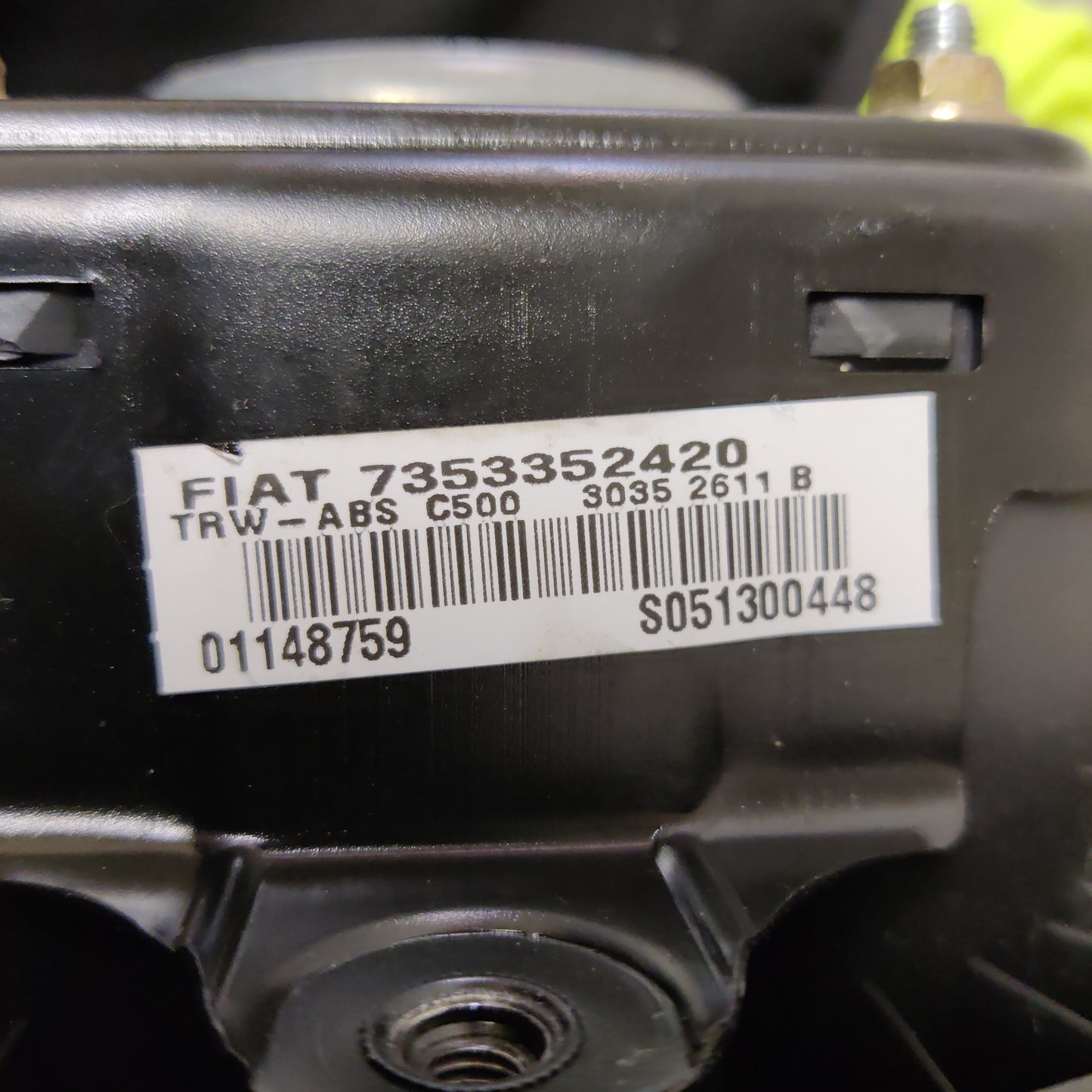 Ohjauspyörän turvatyyny, airbag, Fiat Punto 1.2 2005, 7353352420, S051300448