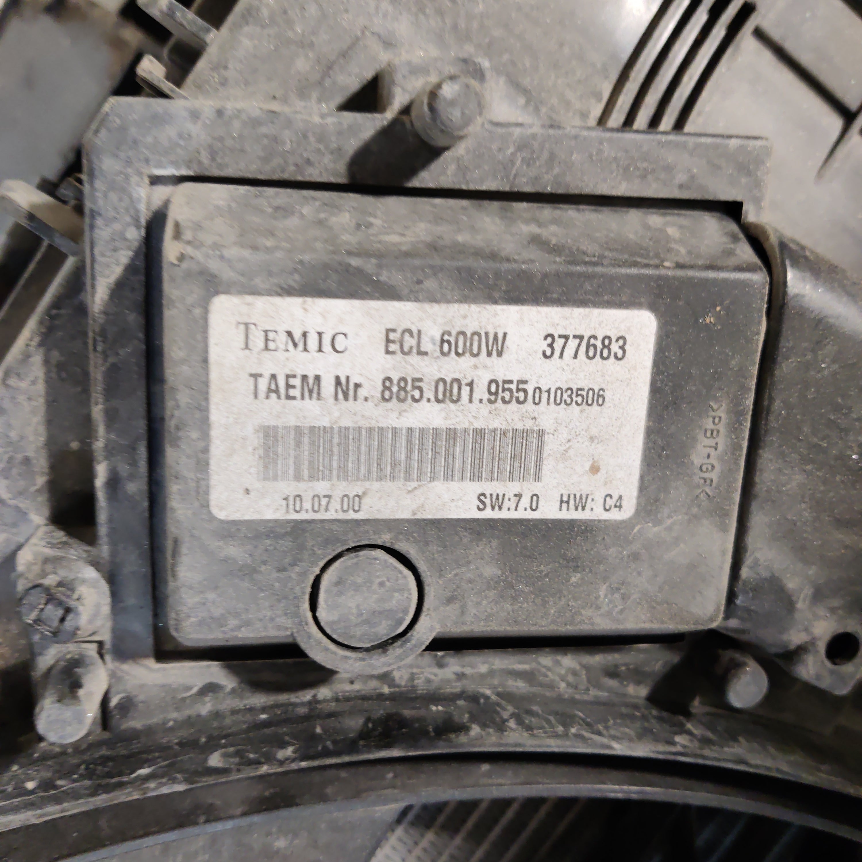 Jäähdytin automaattivaihteisto, ilmastoinninkenno ja jäähdyttimen tuuletin, MB C-CLASS W203, 2000885001955, A2035000293KZ, 377683