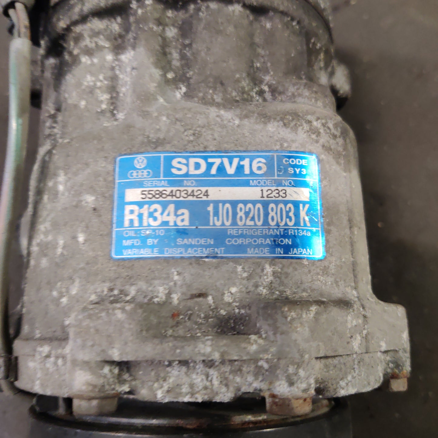 Ilmastointi kompressori Skoda Octavia 1.6, 1J0820803K