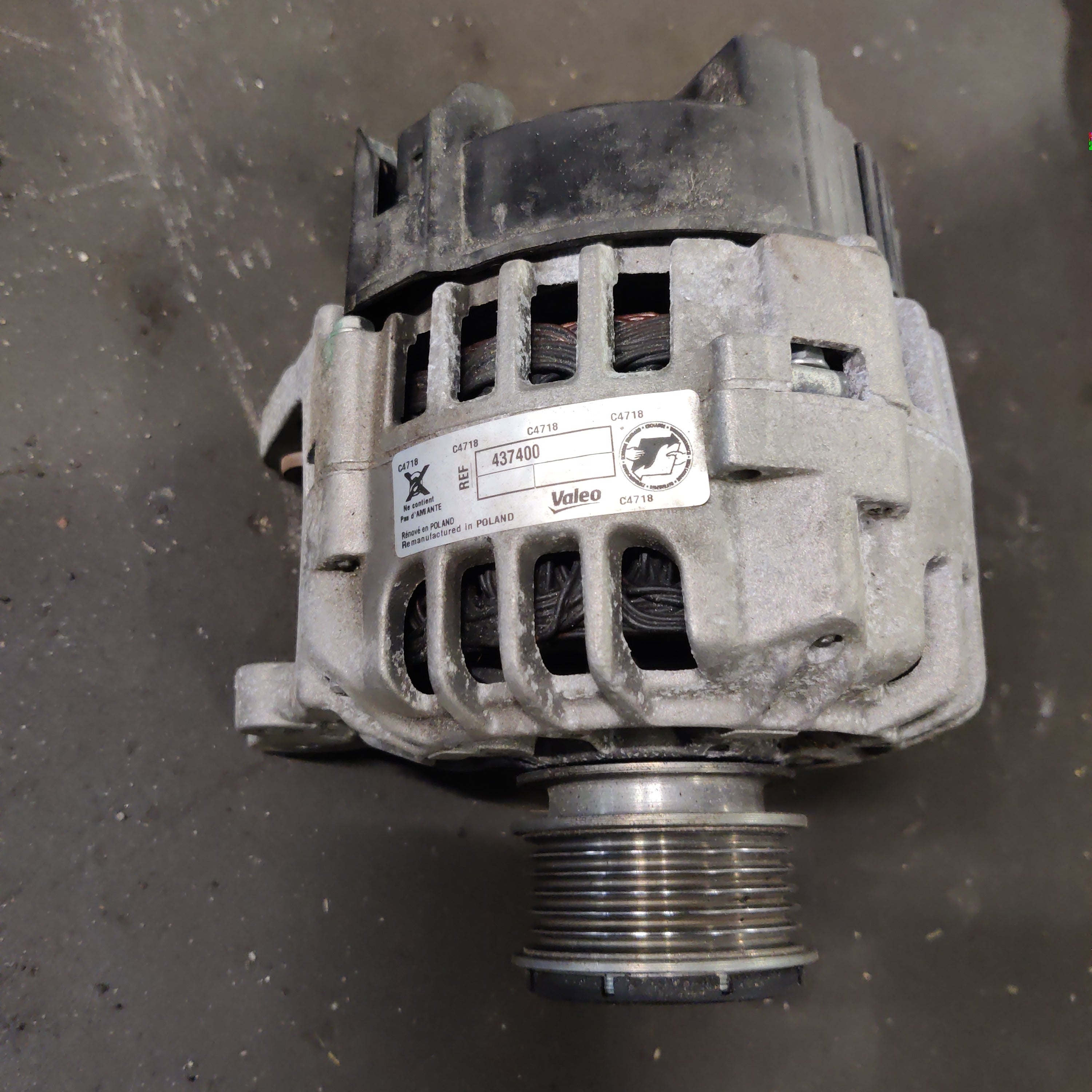Valeo laturi VW Golf IV 1.9 TDI 2000-2005, 437400, H542245R