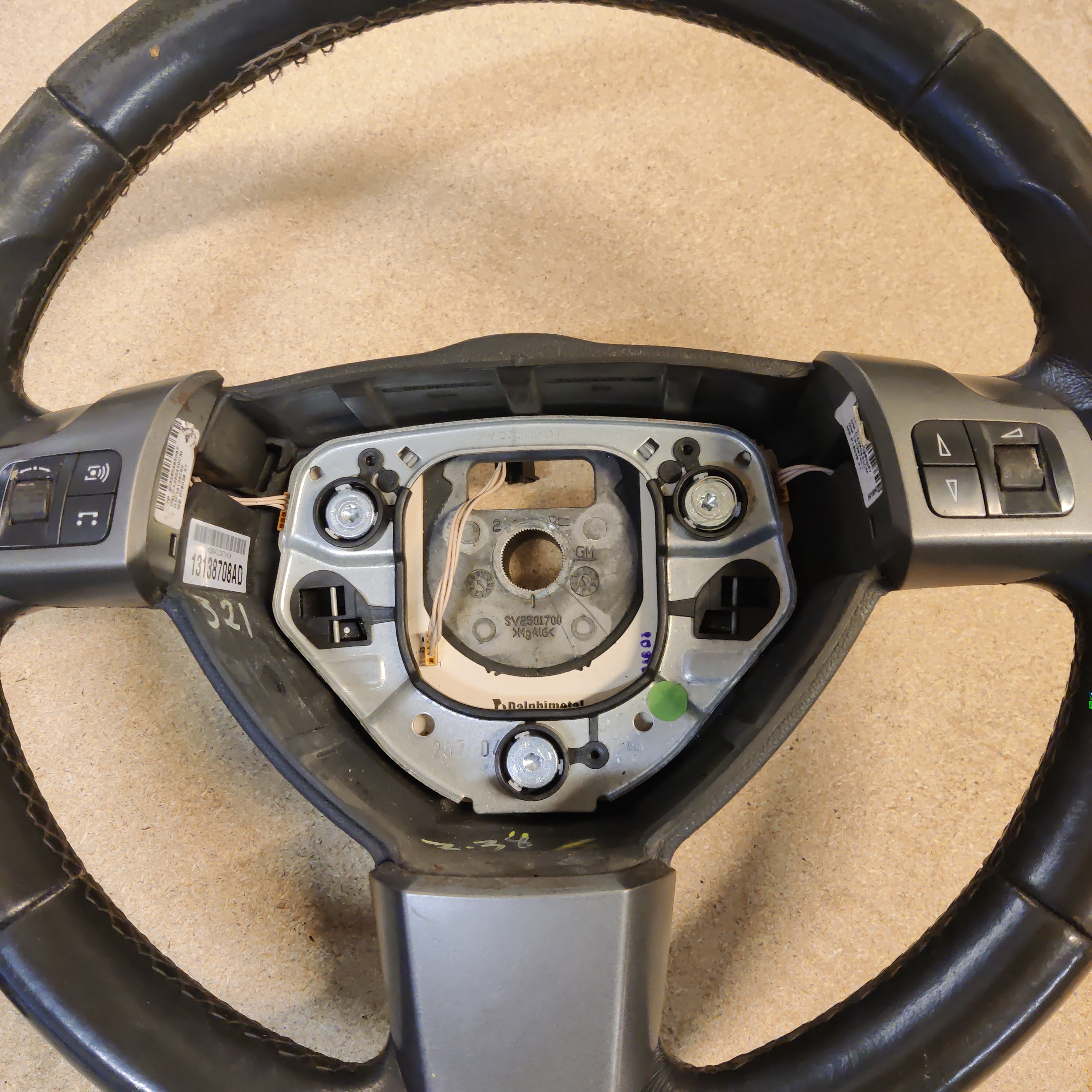 Ohjauspyörä turvatyynyllä Opel Astra H 2005 Diesel 498997212