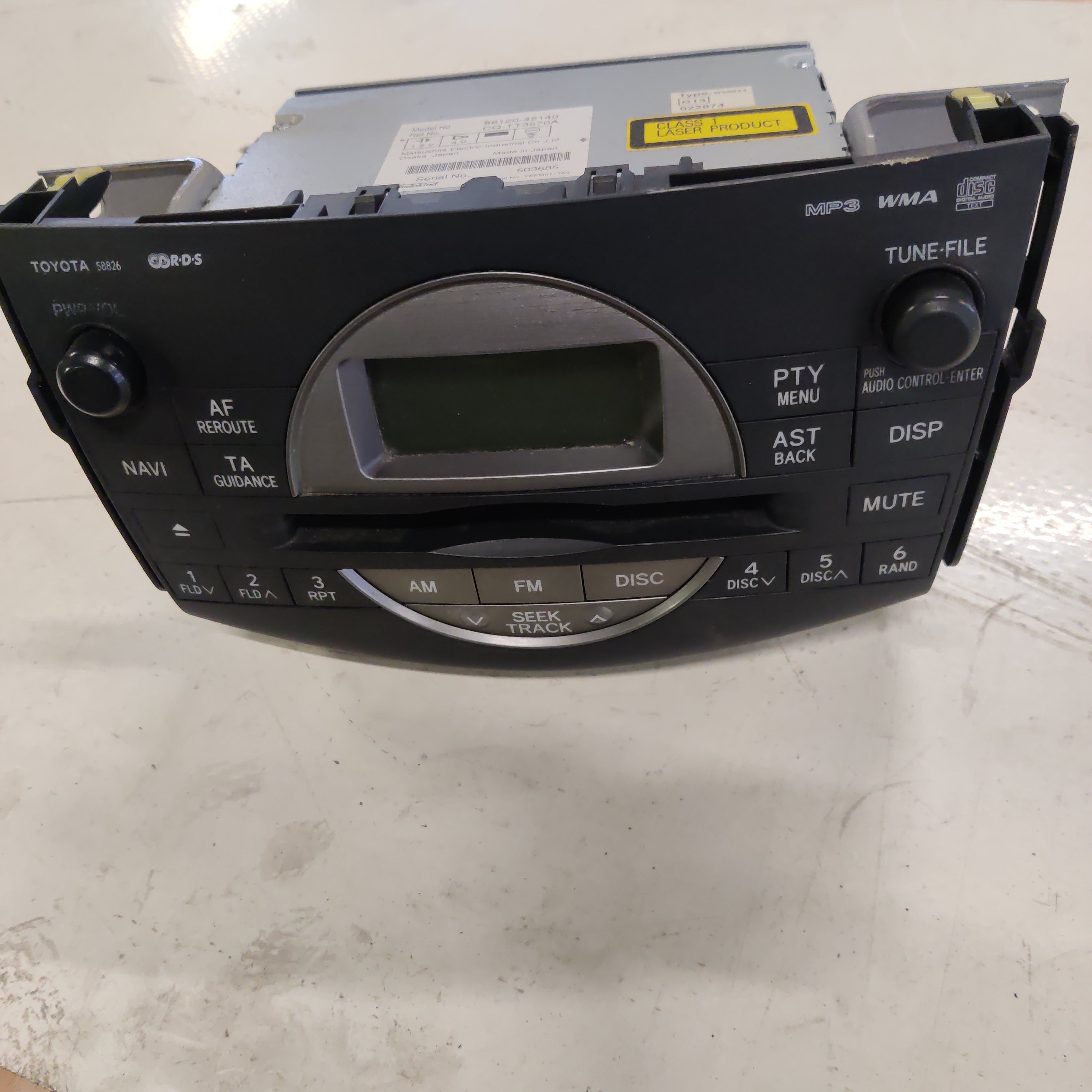 Radio  Toyota RAV 4 III 2.0 4WD 2006, 86120-42140