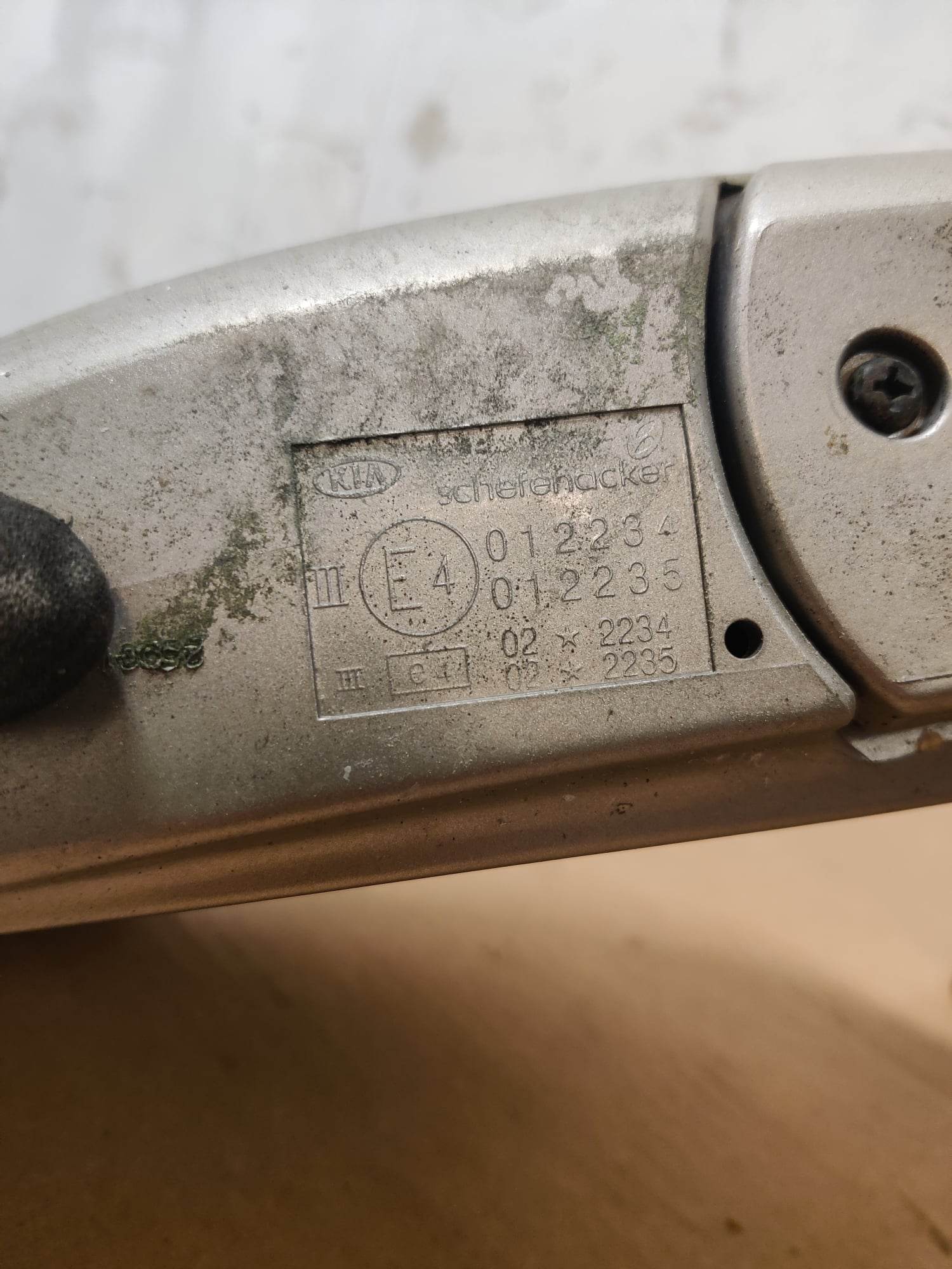 Peruutuspeili, oikea sähköinen, Kia Cerato I Viistoperä 1.6 2005, 012234