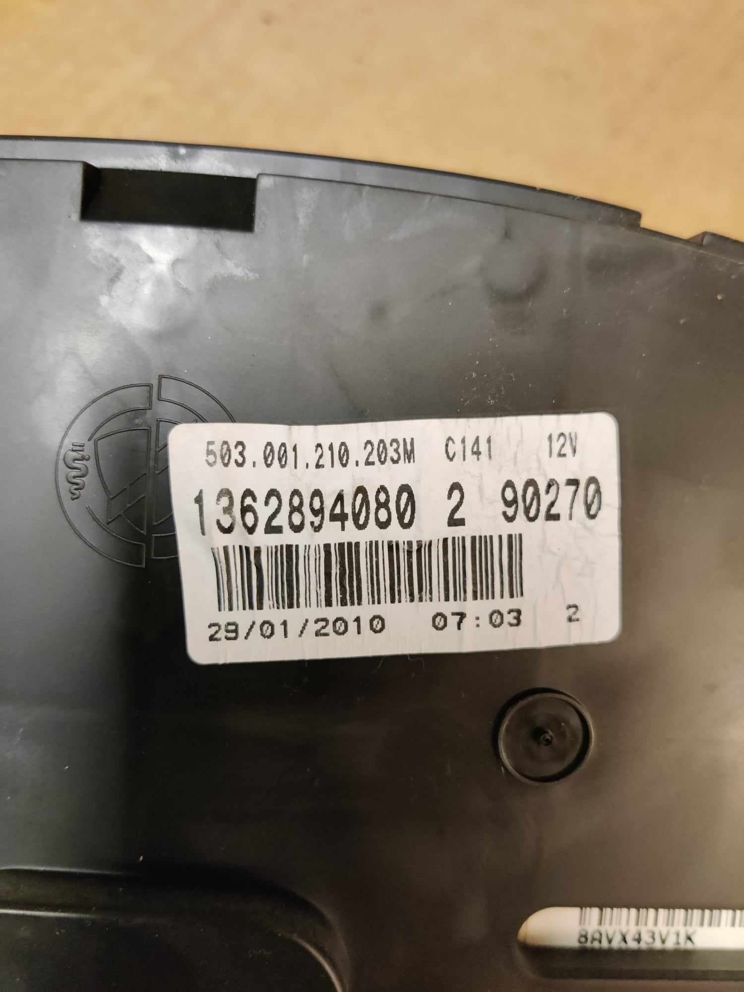 Mittaristo Citroen Jumper II Bussi 2.2 HDi 100 2010, 1362894080