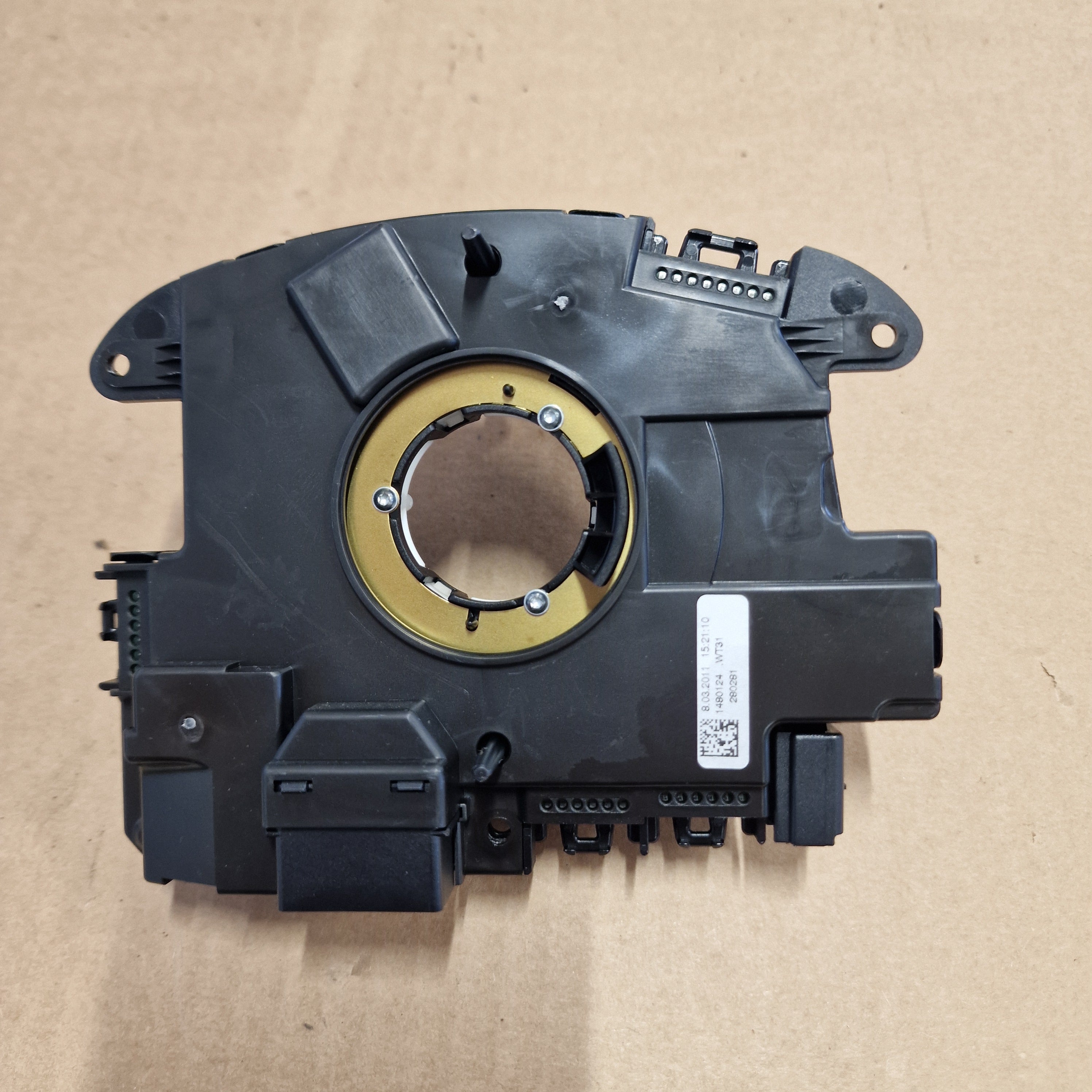 Airbagin kosketinrulla, Volkswagen Passat B7 Variant 365 1.6 TDI diesel 2011, 5K0953569 AE
