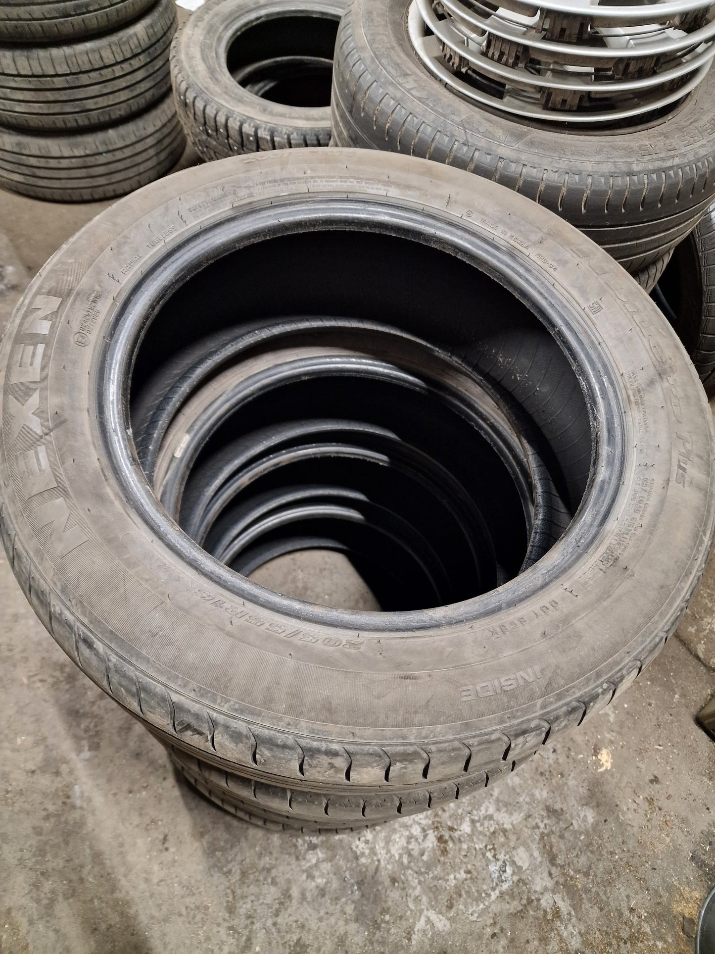 Kesärengassarja Nexen Nblue Hd plus 205/55 R16 KÄYTETYT