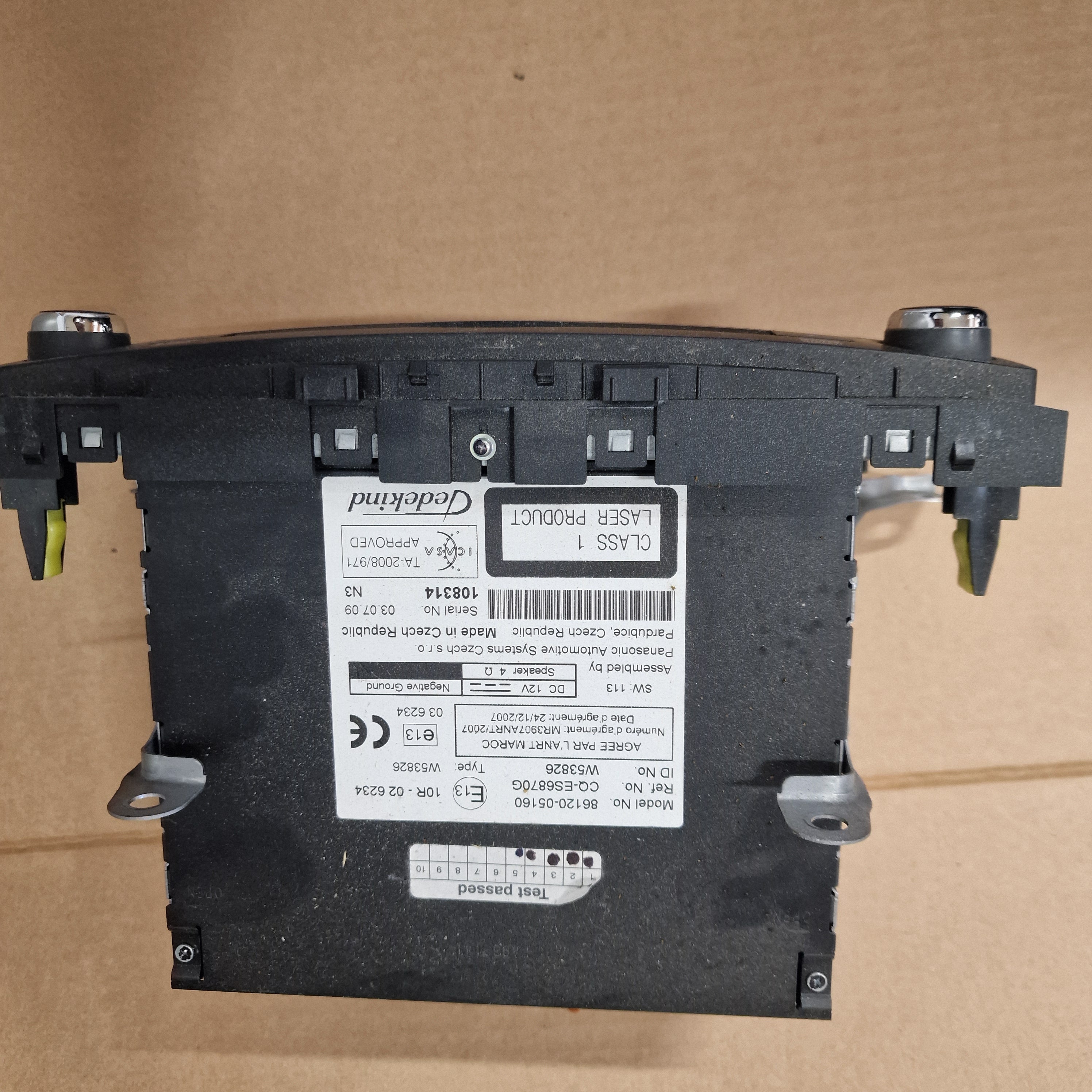 Radio Toyota Avensis StW (T27) 1.8 farmari bensiini 2009