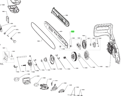 Säätöosat Ryobi moottorisaha RCS3835T, 5131040949