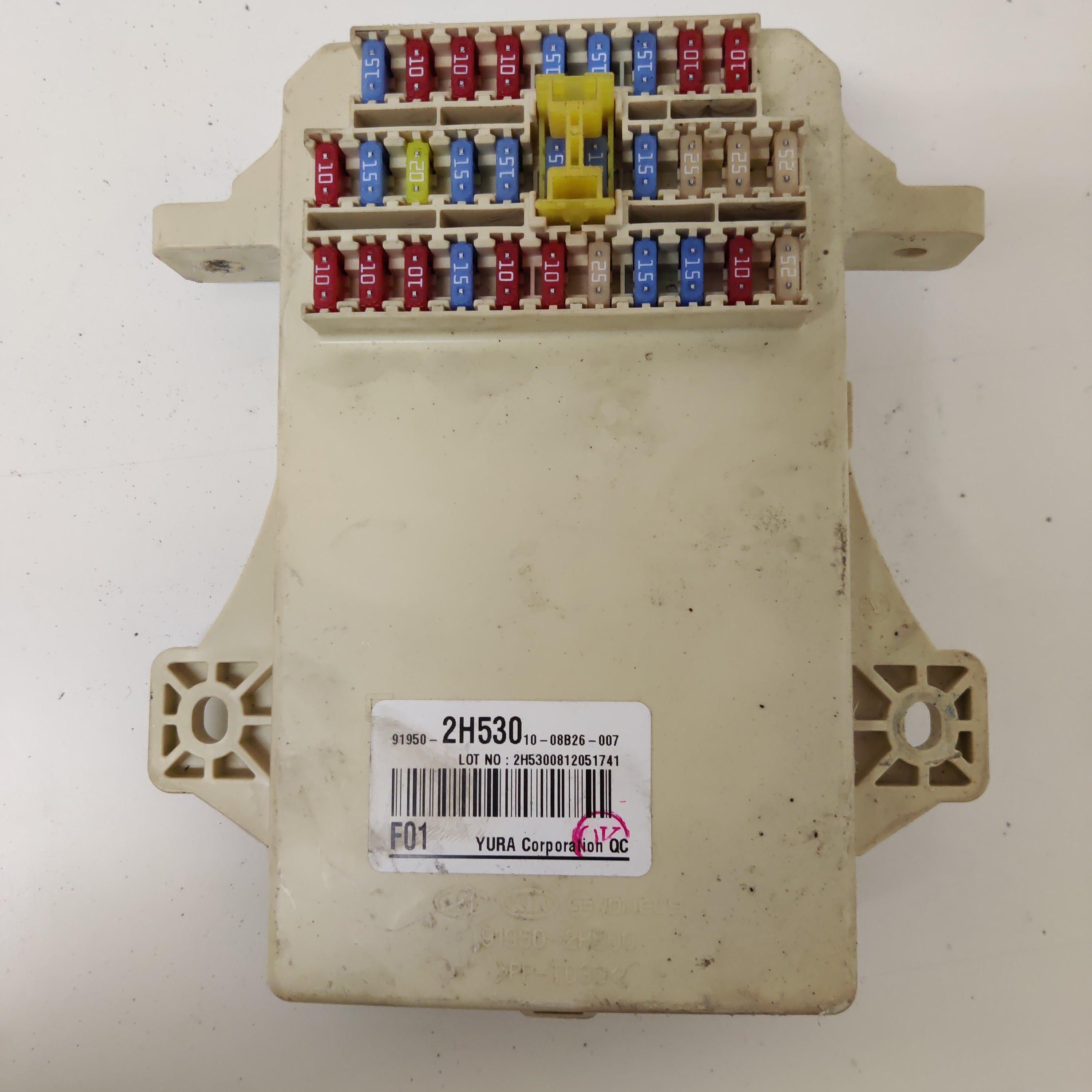 Sulakerasia, Hyundai i30 cw 1.6 Farmari 2009, 91950-2H53010
