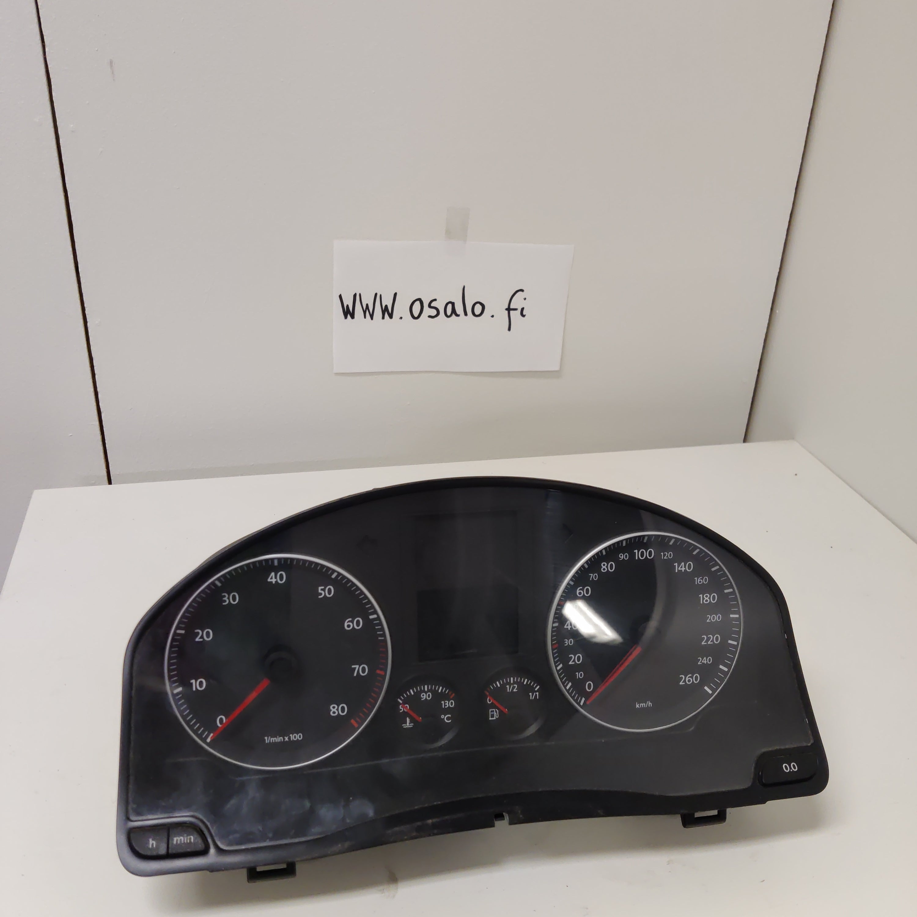 Mittaristo täydellinen, Vw Golf V 1.6 Hatchback 2007, 1K0920863A