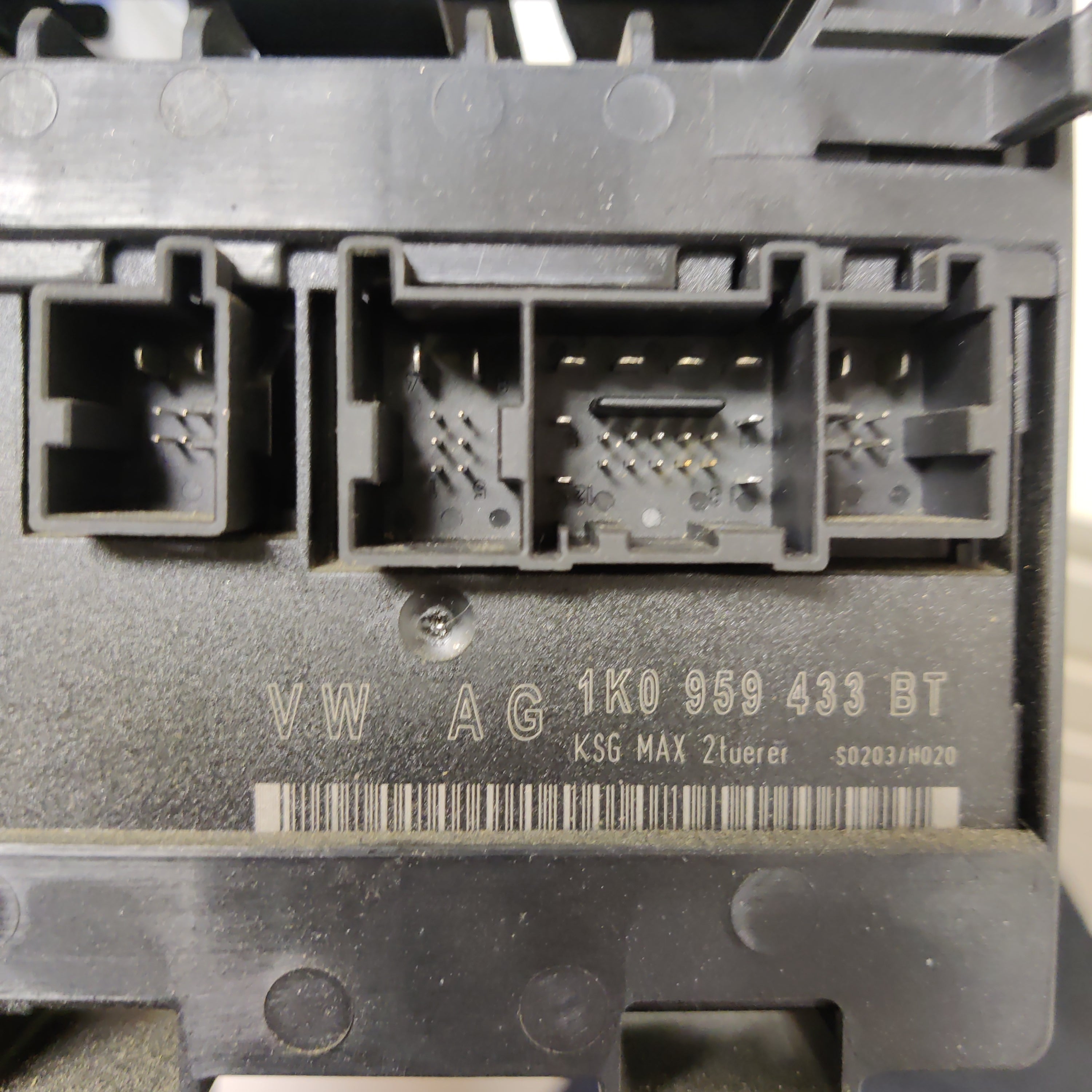 Ohjausyksikkö mukavuusasetukset, Vw Golf V 1.6 Hatchback 2007, 1K0959433BT, 1K1907348A