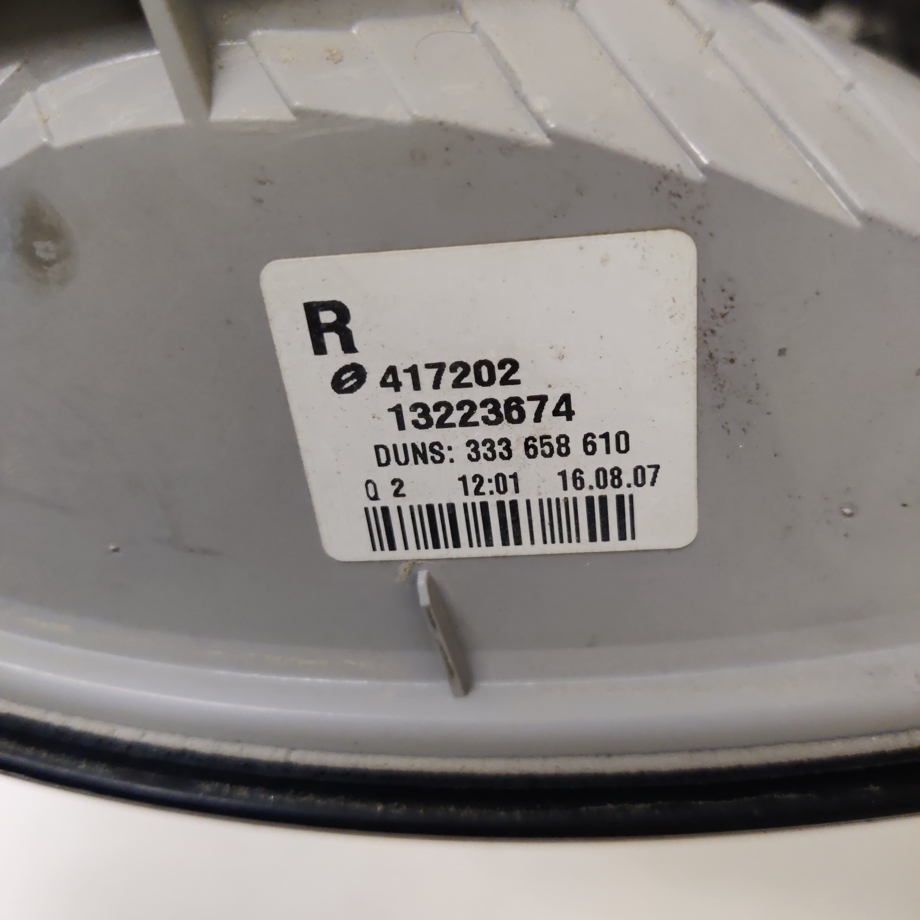 Takavalo, oikea, Opel Astra Station Wagon 1.6 Farmari 2008, 13223674, 417202