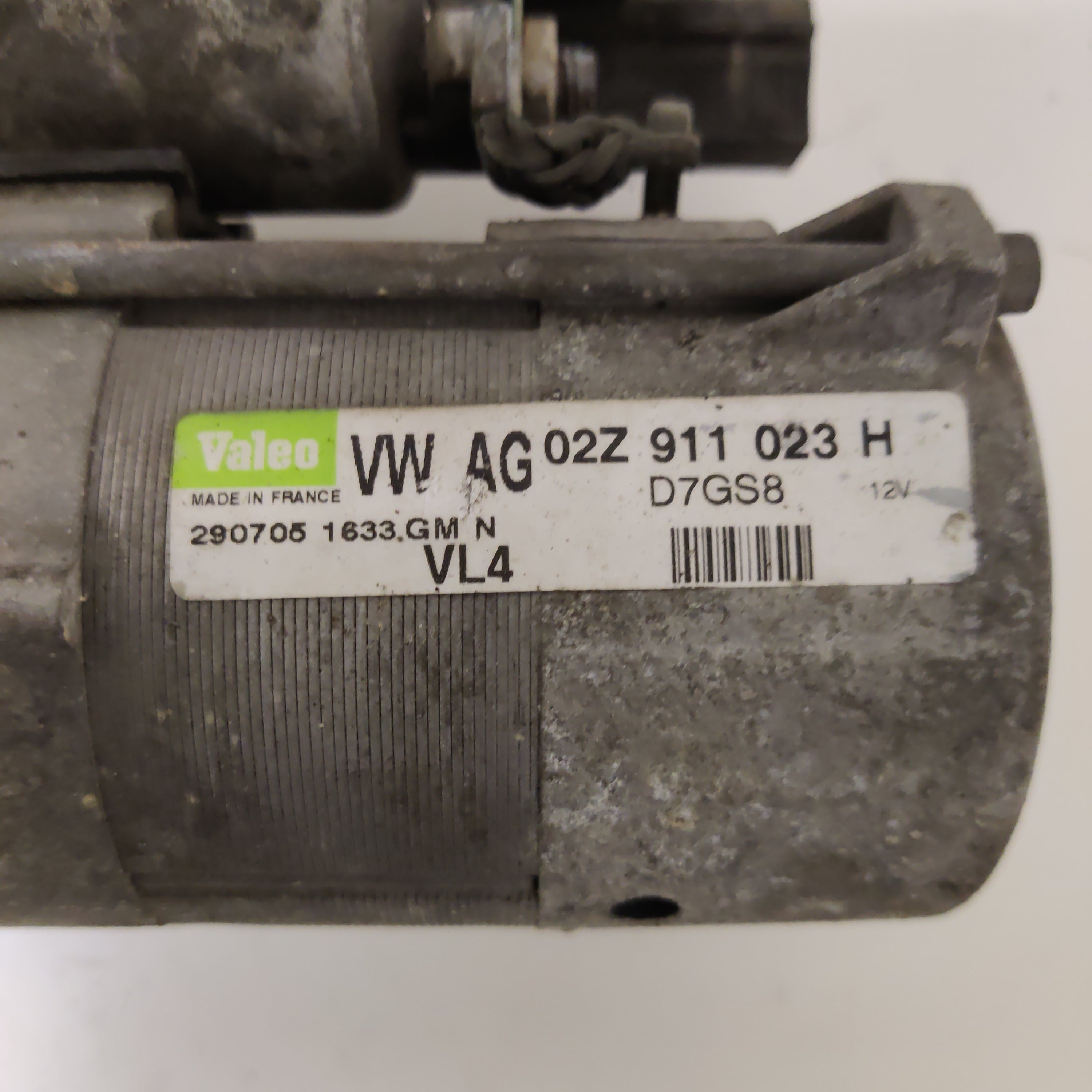Käynnistysmoottori Diesel, VW Passat Sedan 1.9 2005, Valeo 02Z911023H